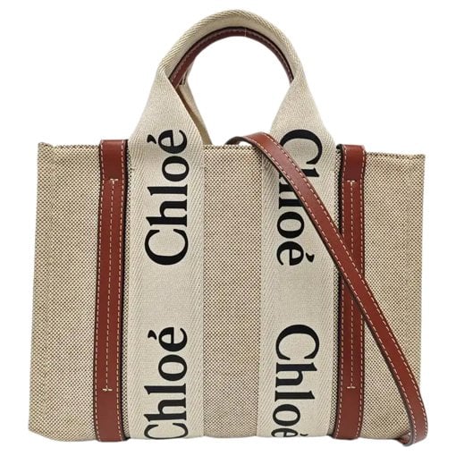 Woody cloth handbag