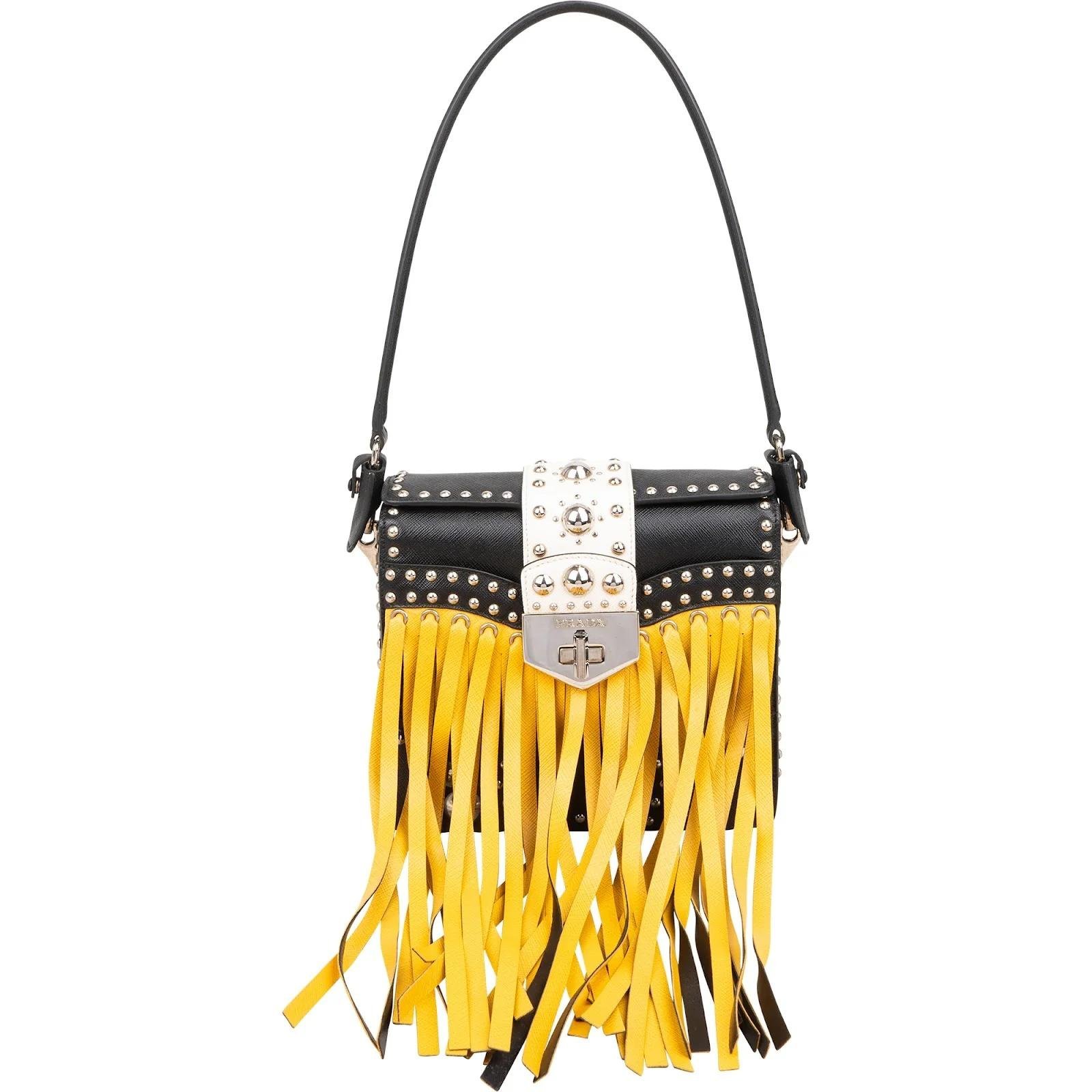 Cahier leather handbag