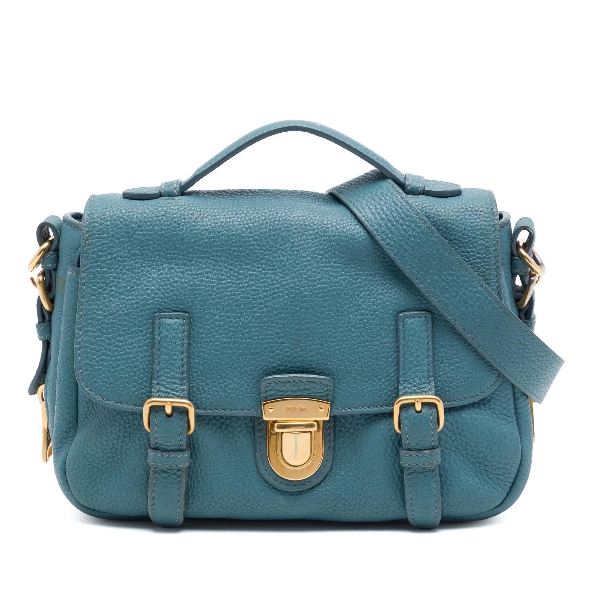 Double pony-style calfskin handbag