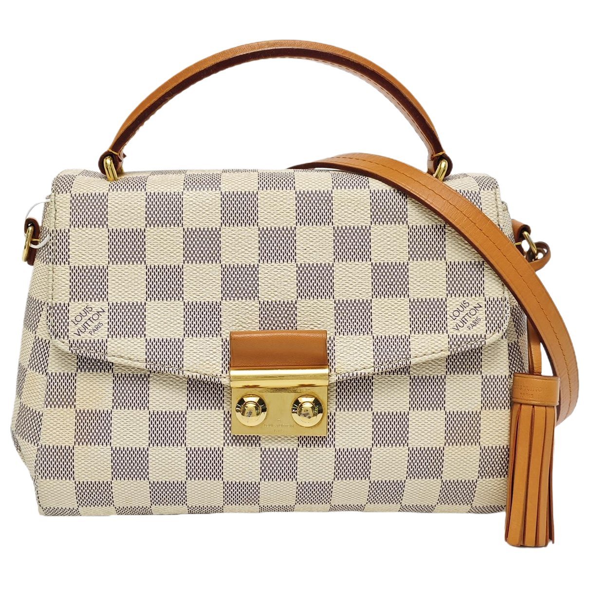 Croisette leather handbag