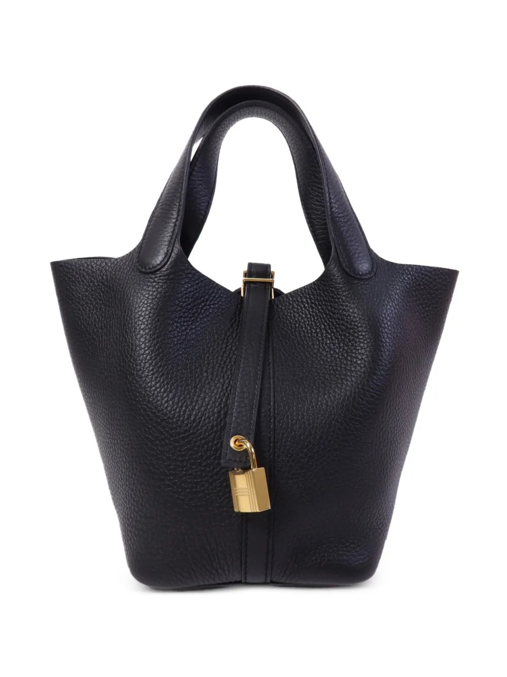 PM Picotin Clemence-leather tote bag