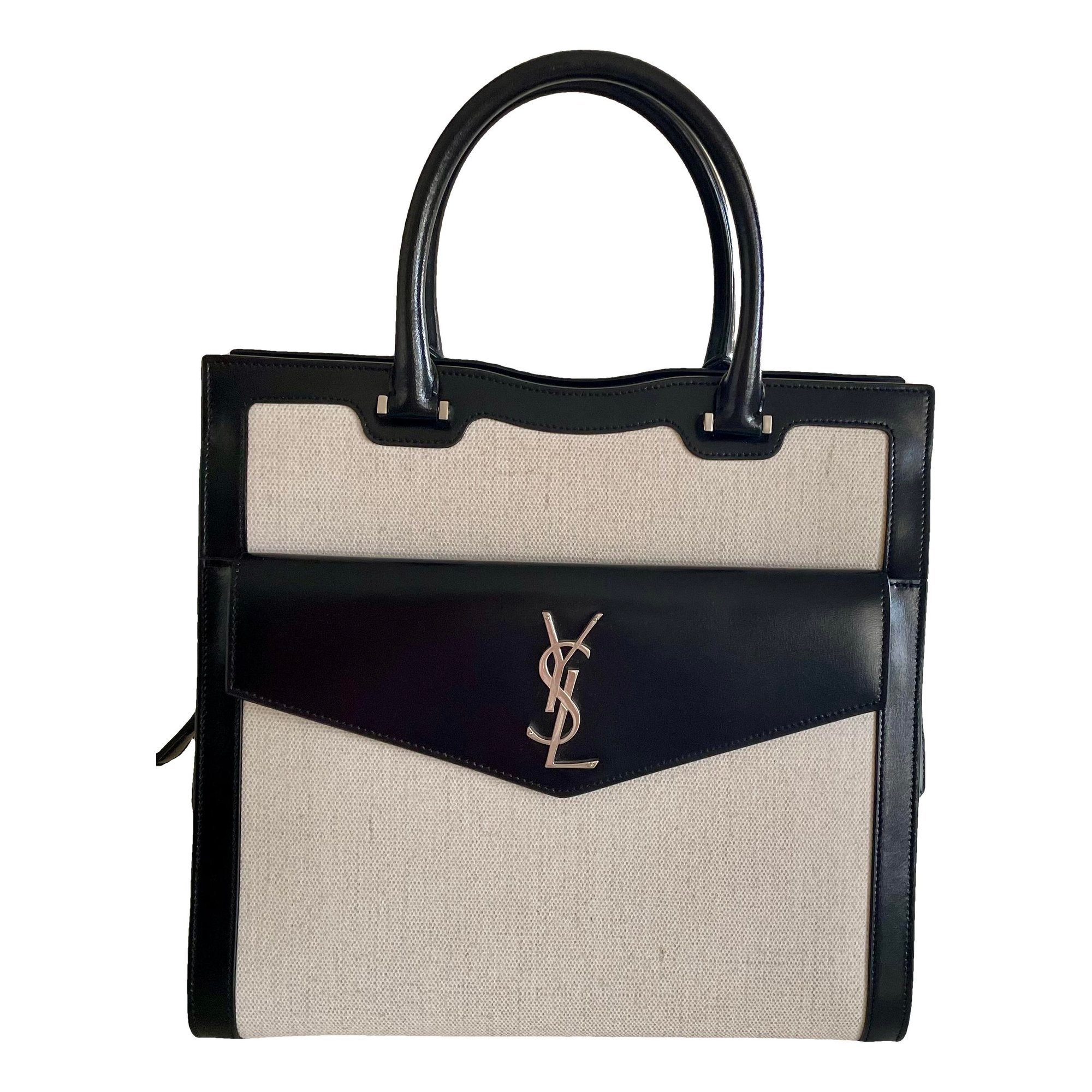Uptown leather satchel