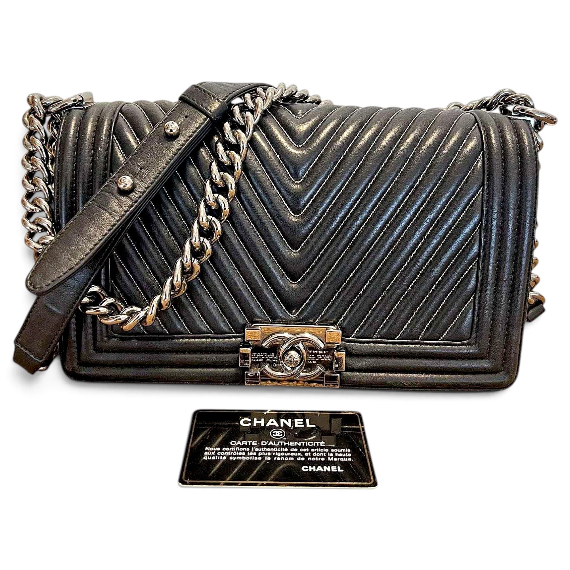 Boy leather handbag