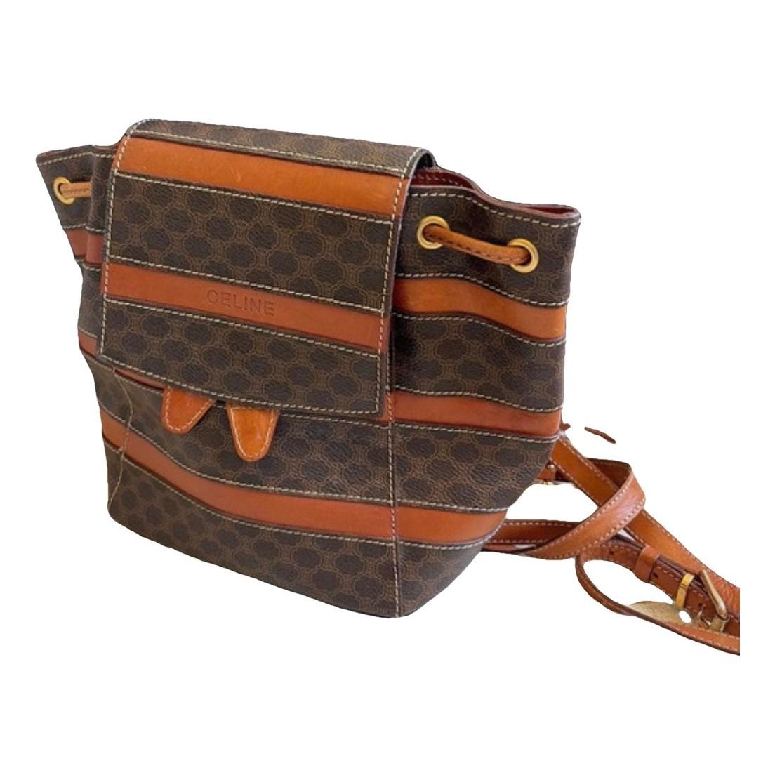 Folco leather backpack