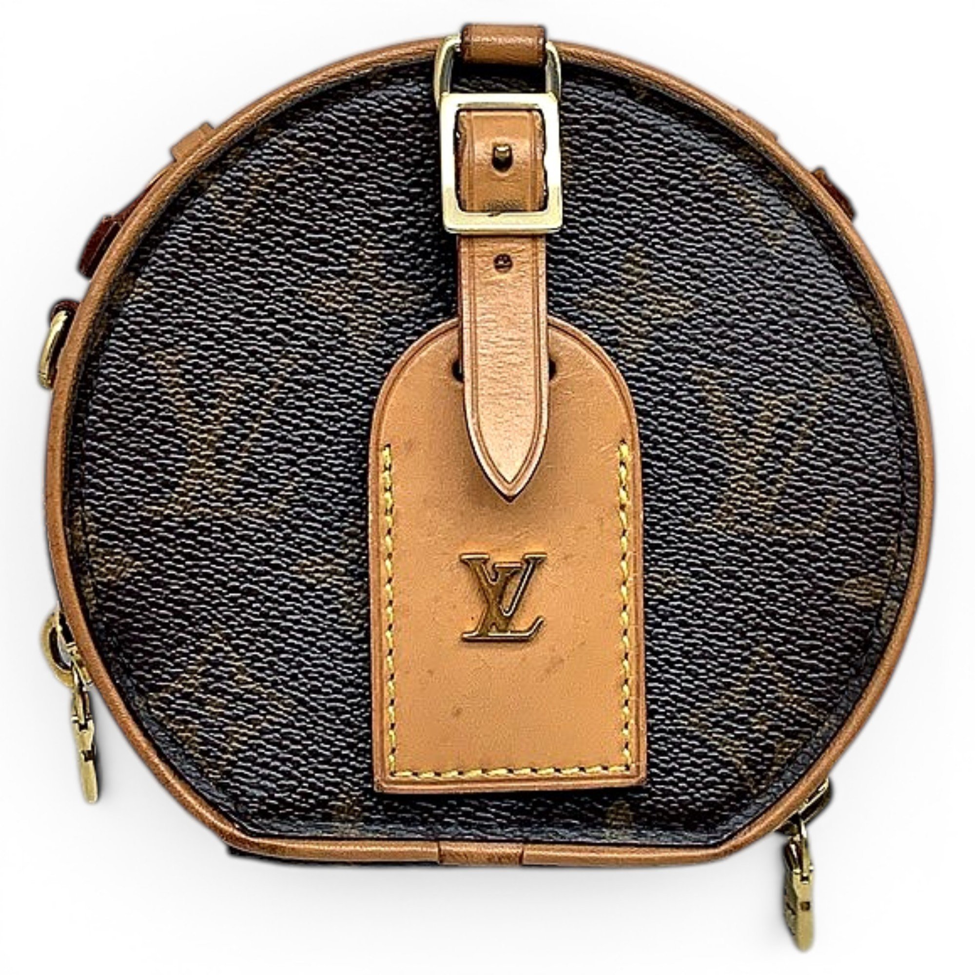 Boîte chapeau souple leather crossbody bag