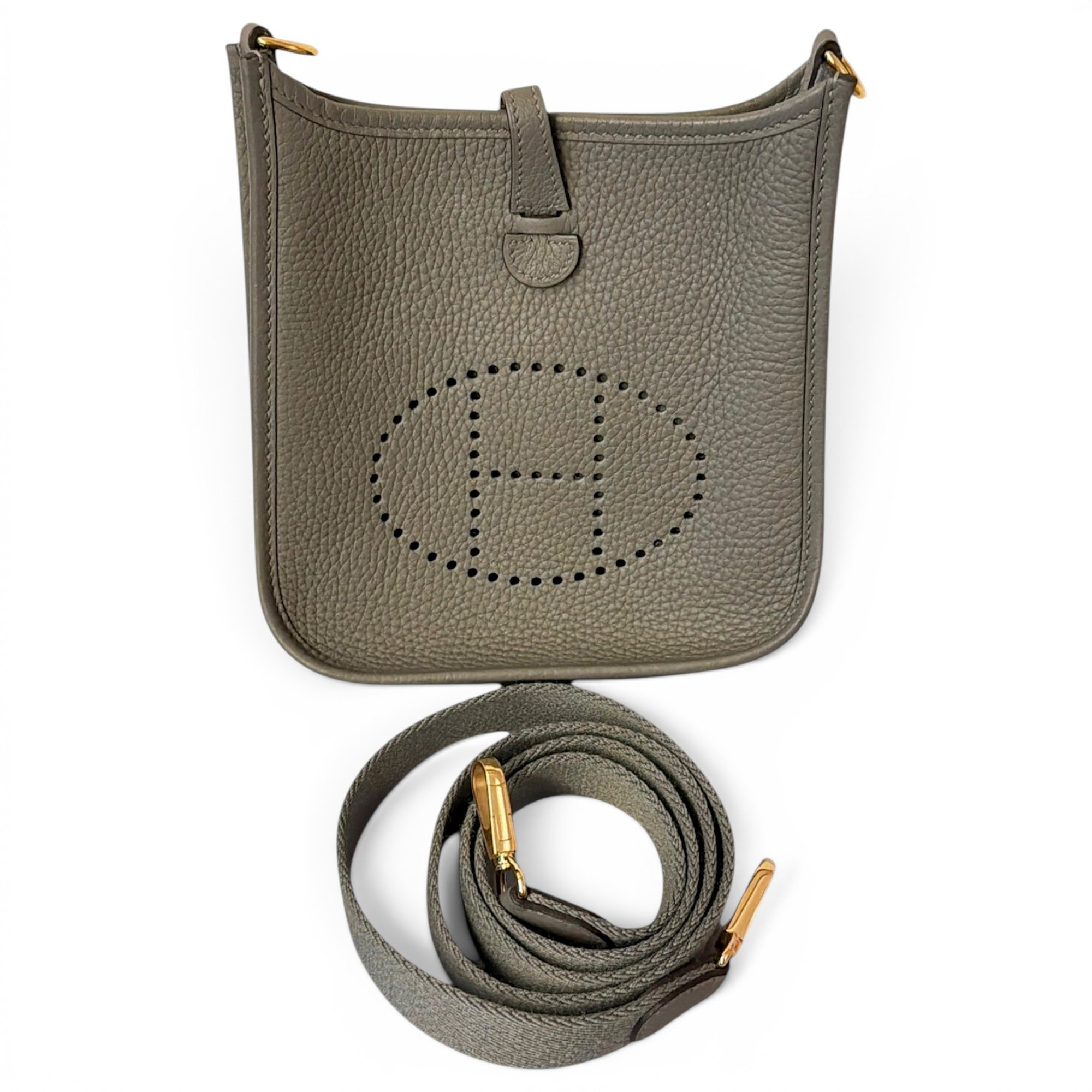 Evelyne leather crossbody bag