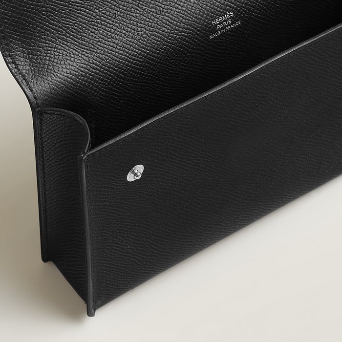 Noir Hermèsnap Wallet