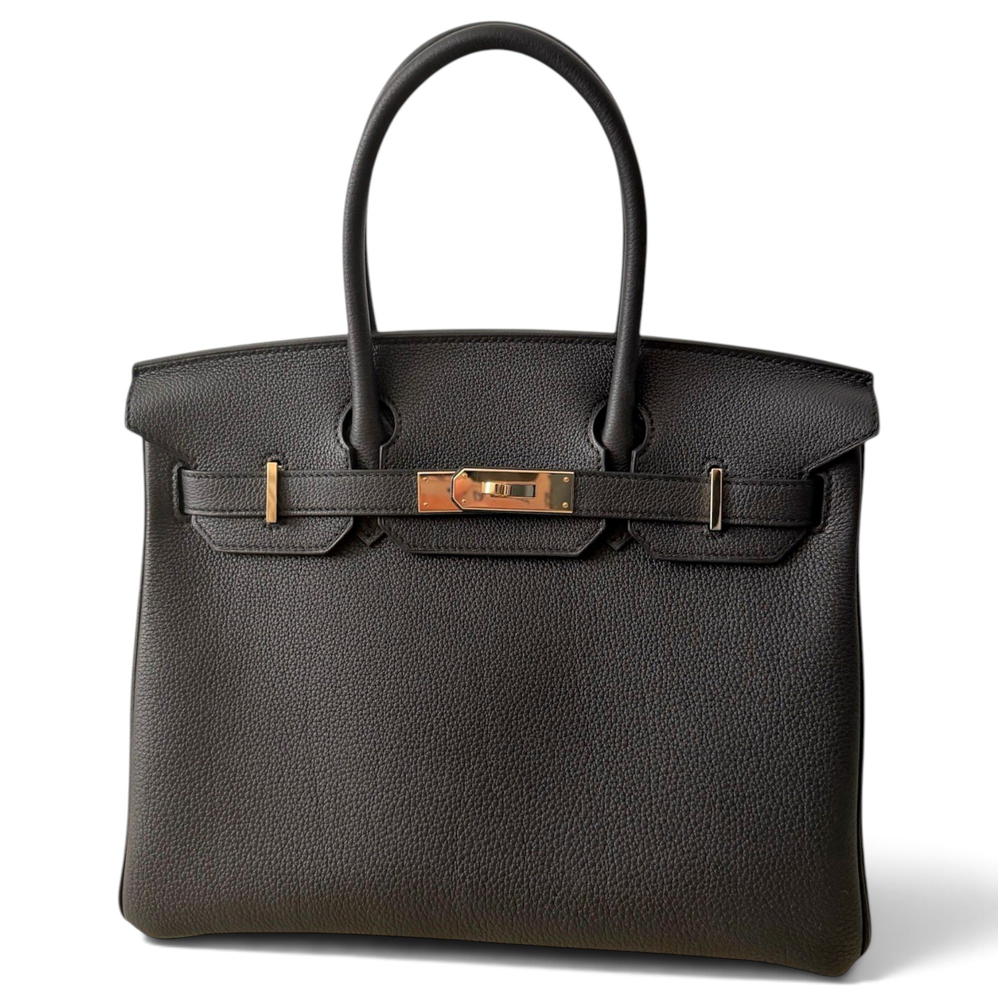 Birkin 30 leather handbag