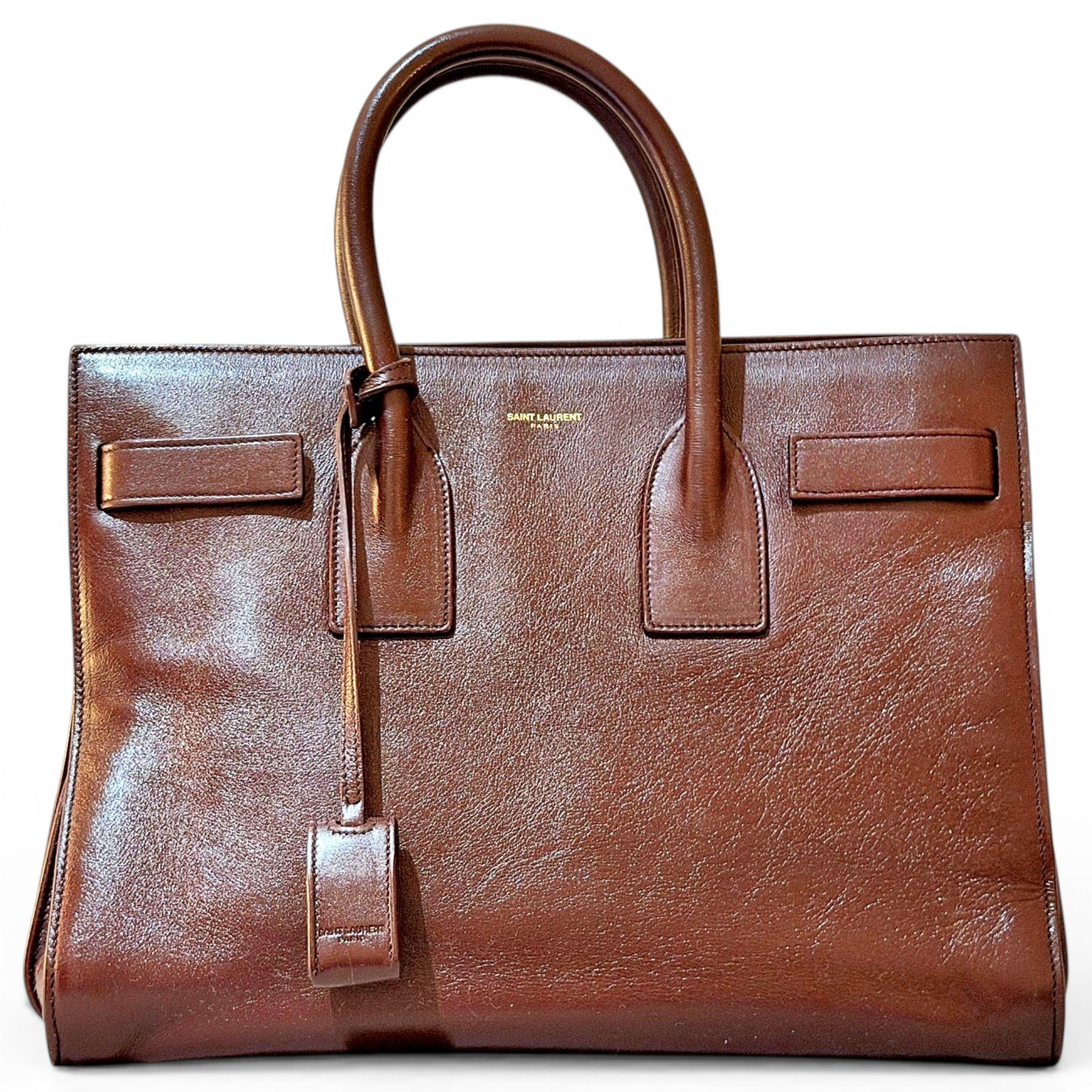 Sac de Jour leather tote