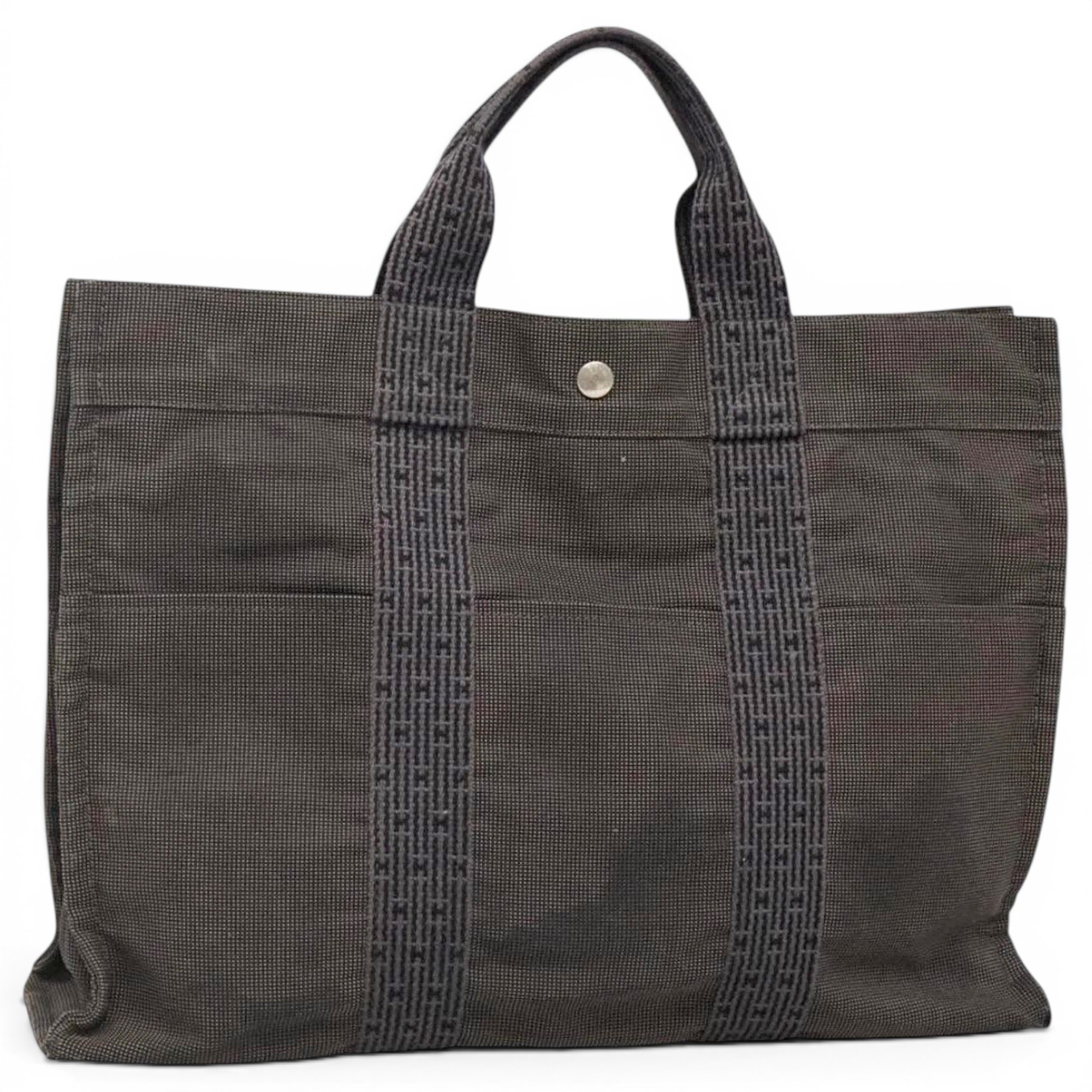 Leather tote