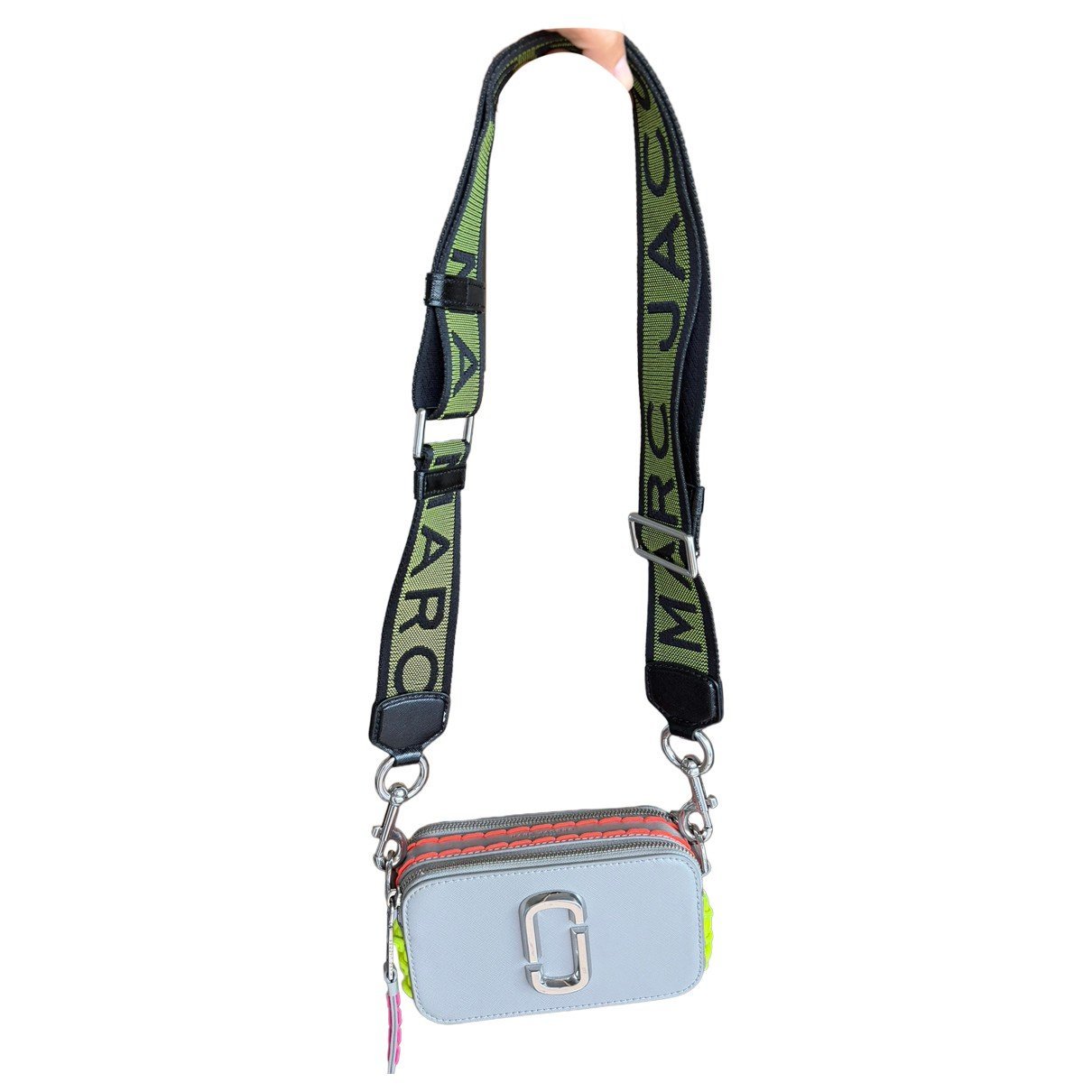 Snapshot leather crossbody bag