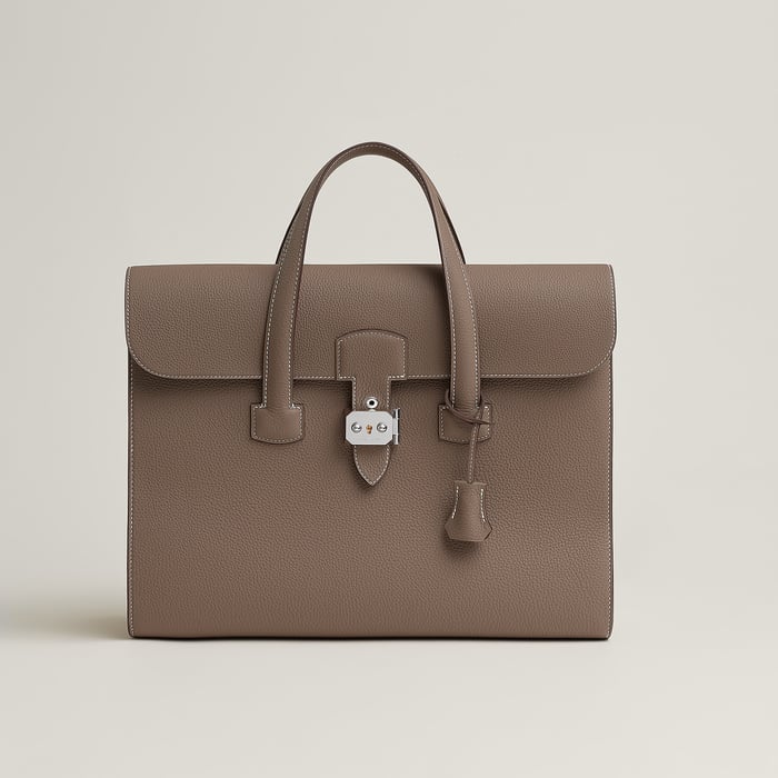 Étoupe Sac a Depeches Light 1-36 Briefcase