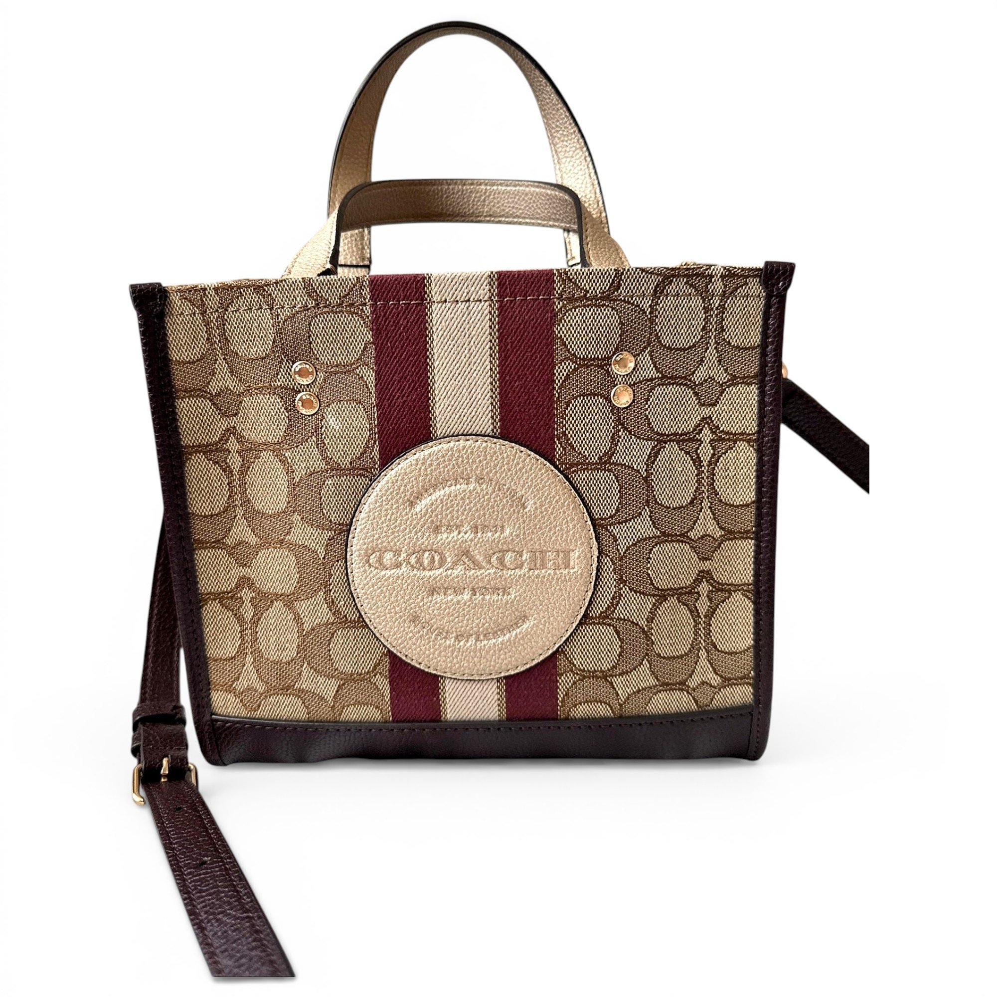 Leather tote