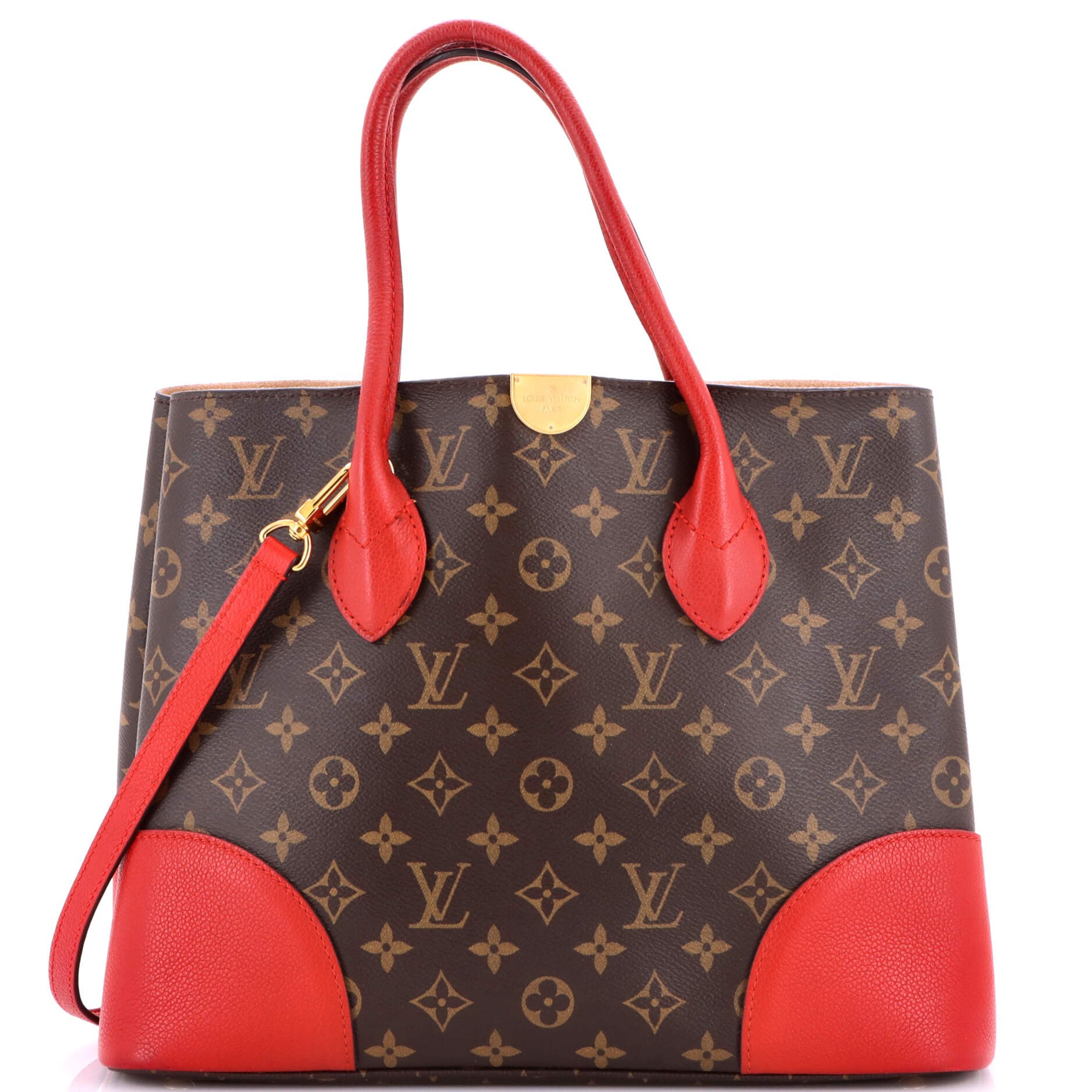 Flandrin Handbag Monogram Canvas and Leather