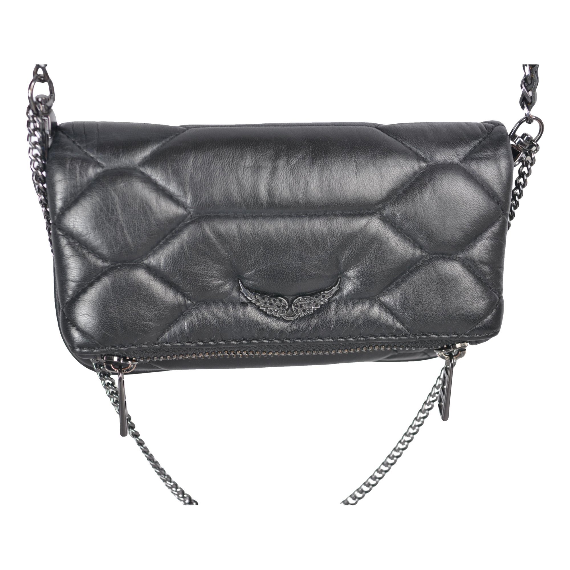 Rock leather handbag