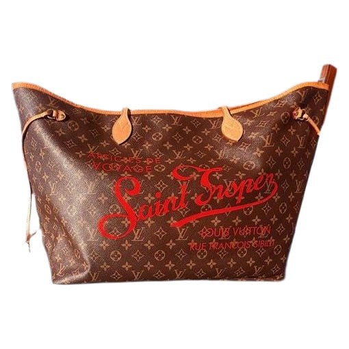 Neverfull leather tote