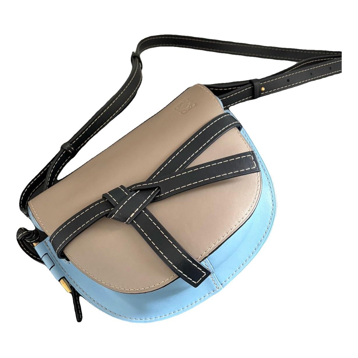 Gate leather handbag