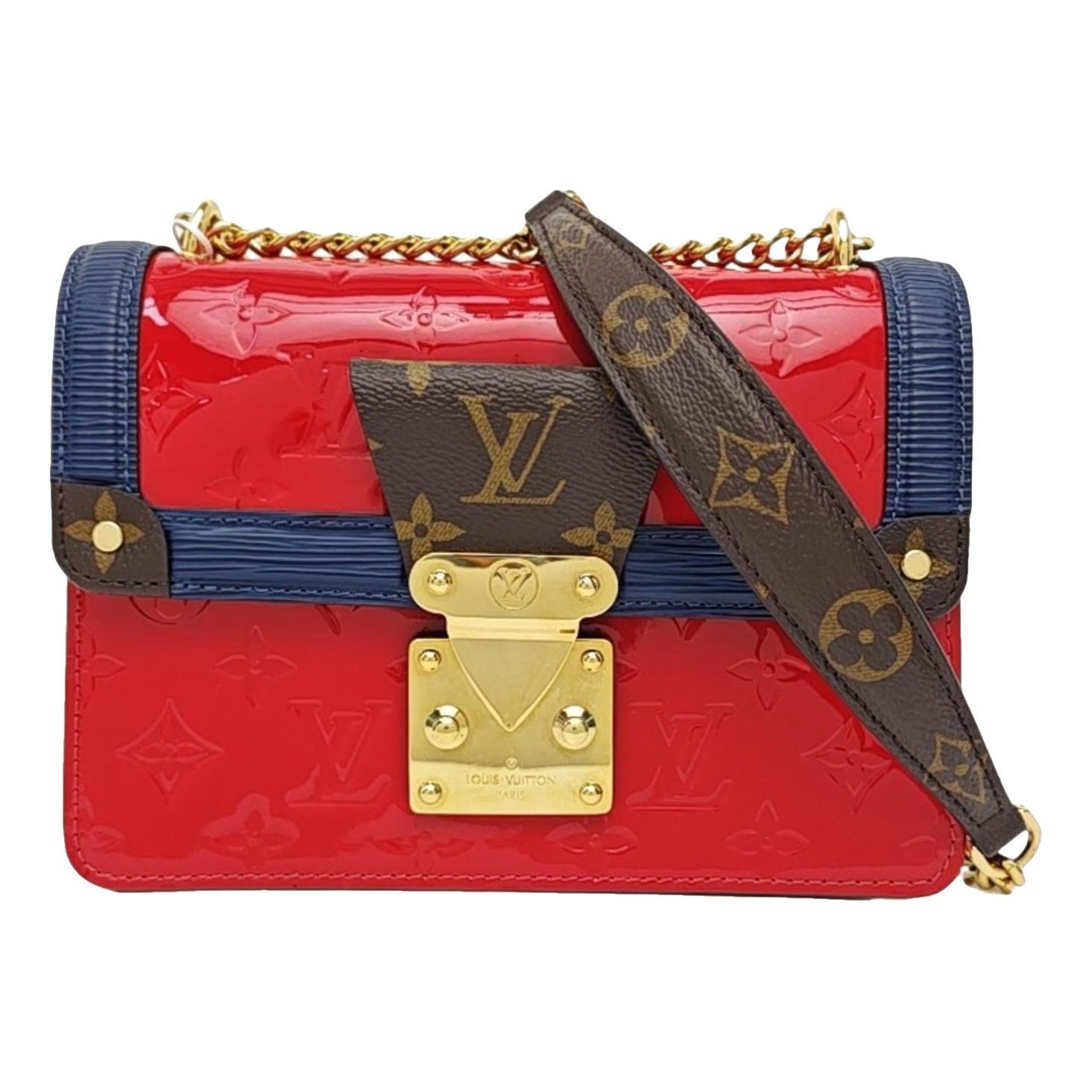 LV Wynwood patent leather handbag