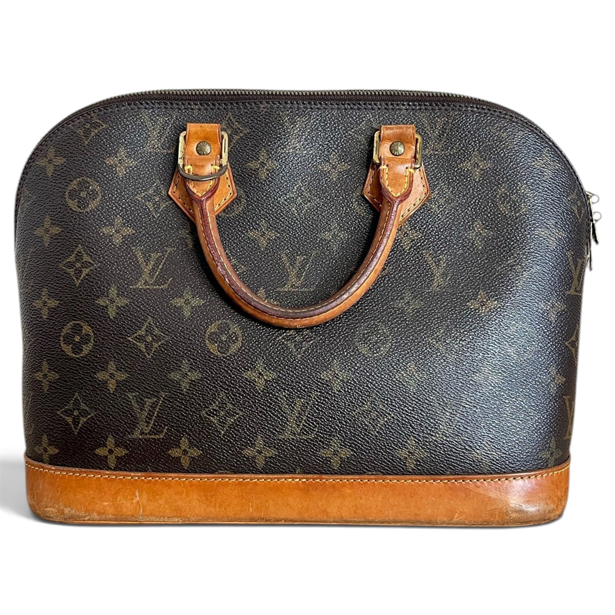 Alma leather handbag