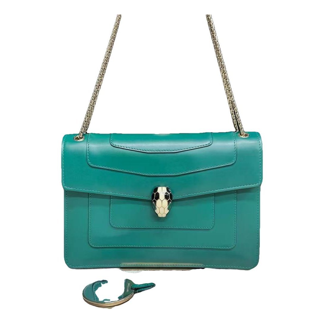 Serpenti leather crossbody bag