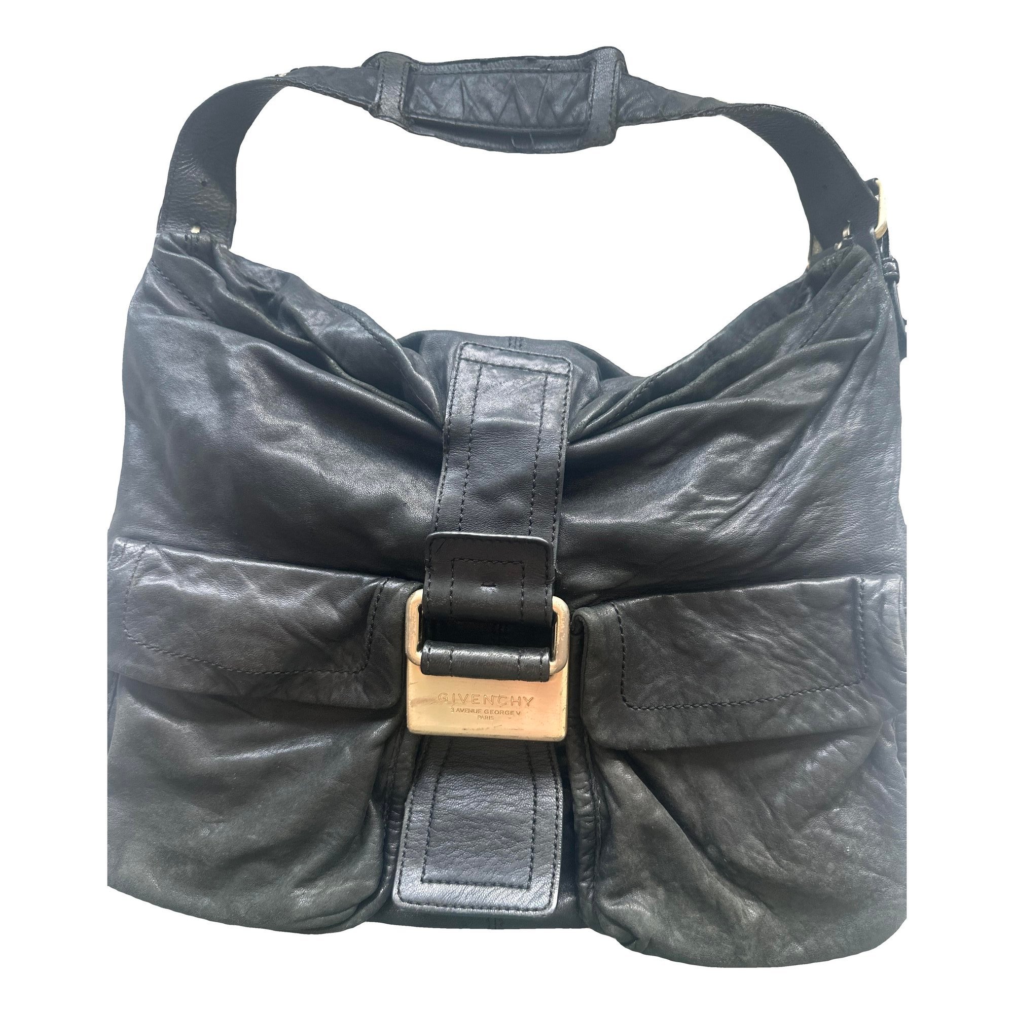 Leather handbag