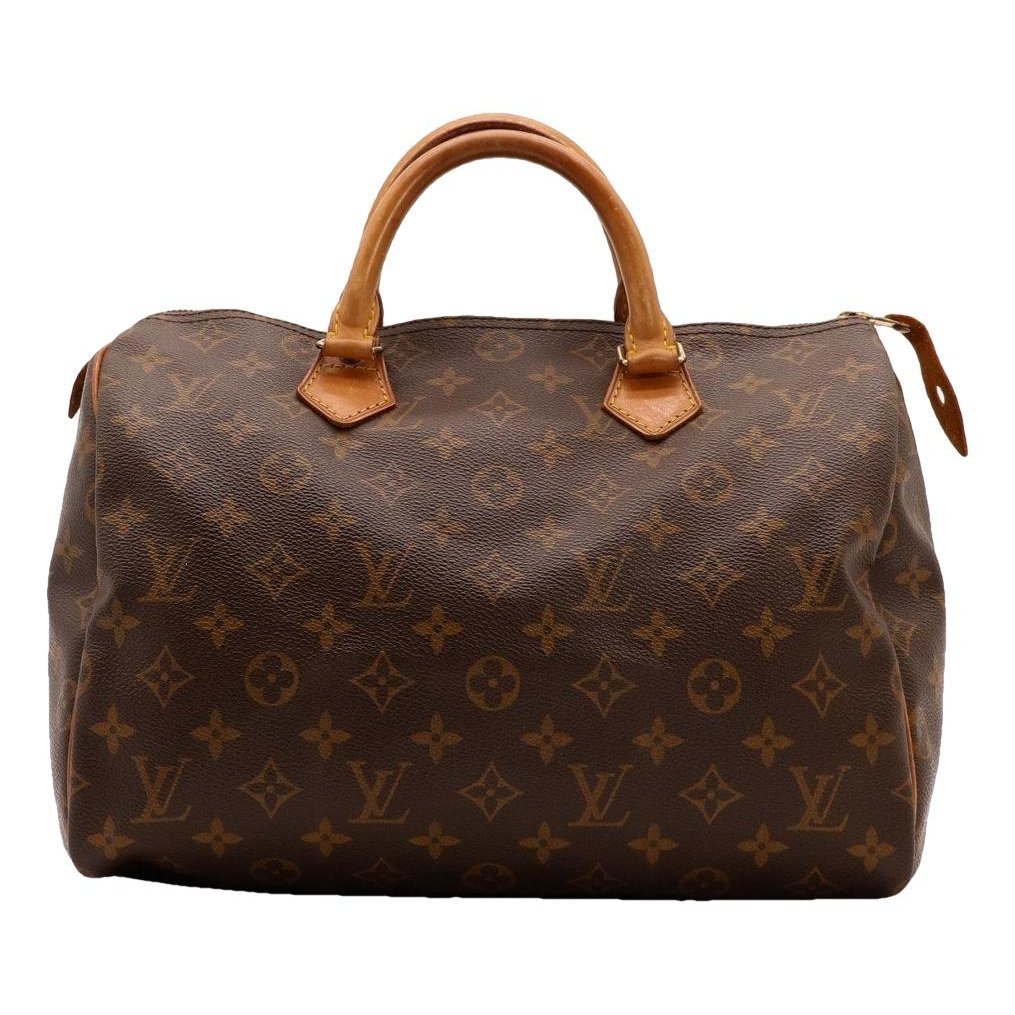 Speedy leather handbag