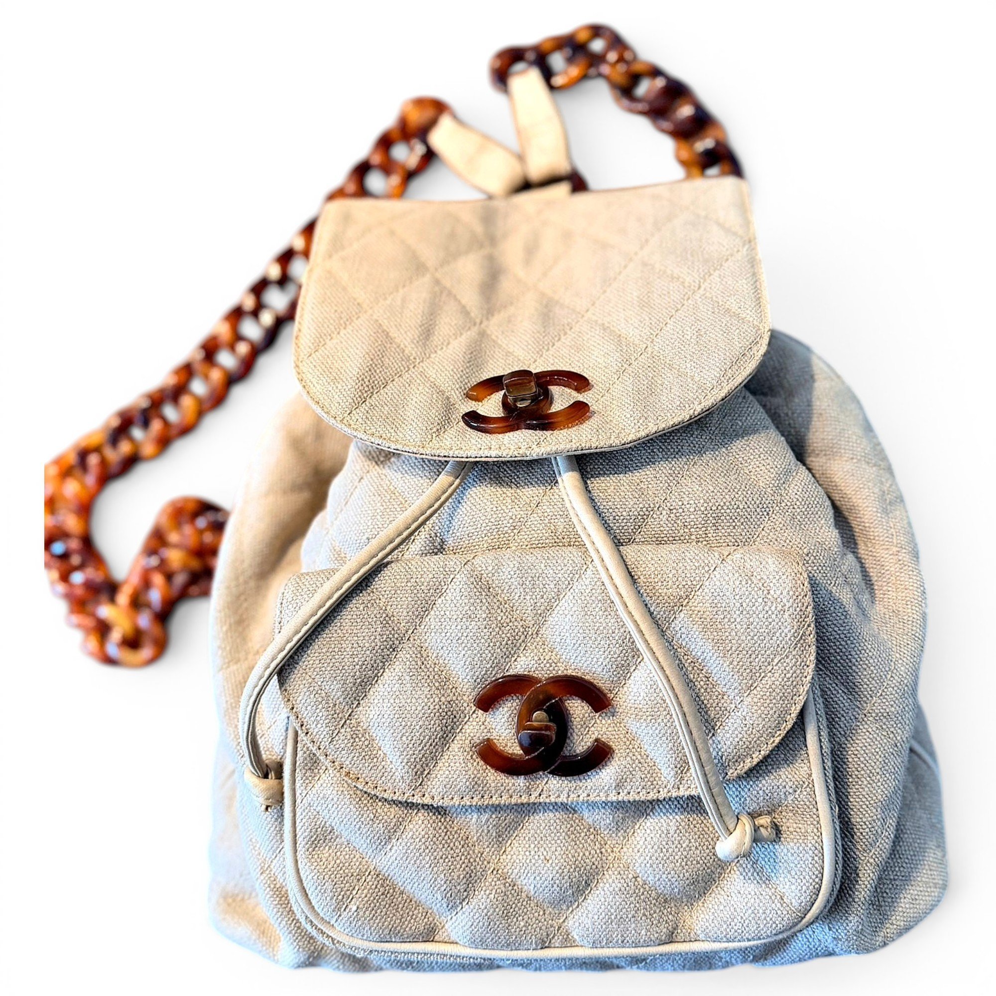 Duma linen backpack