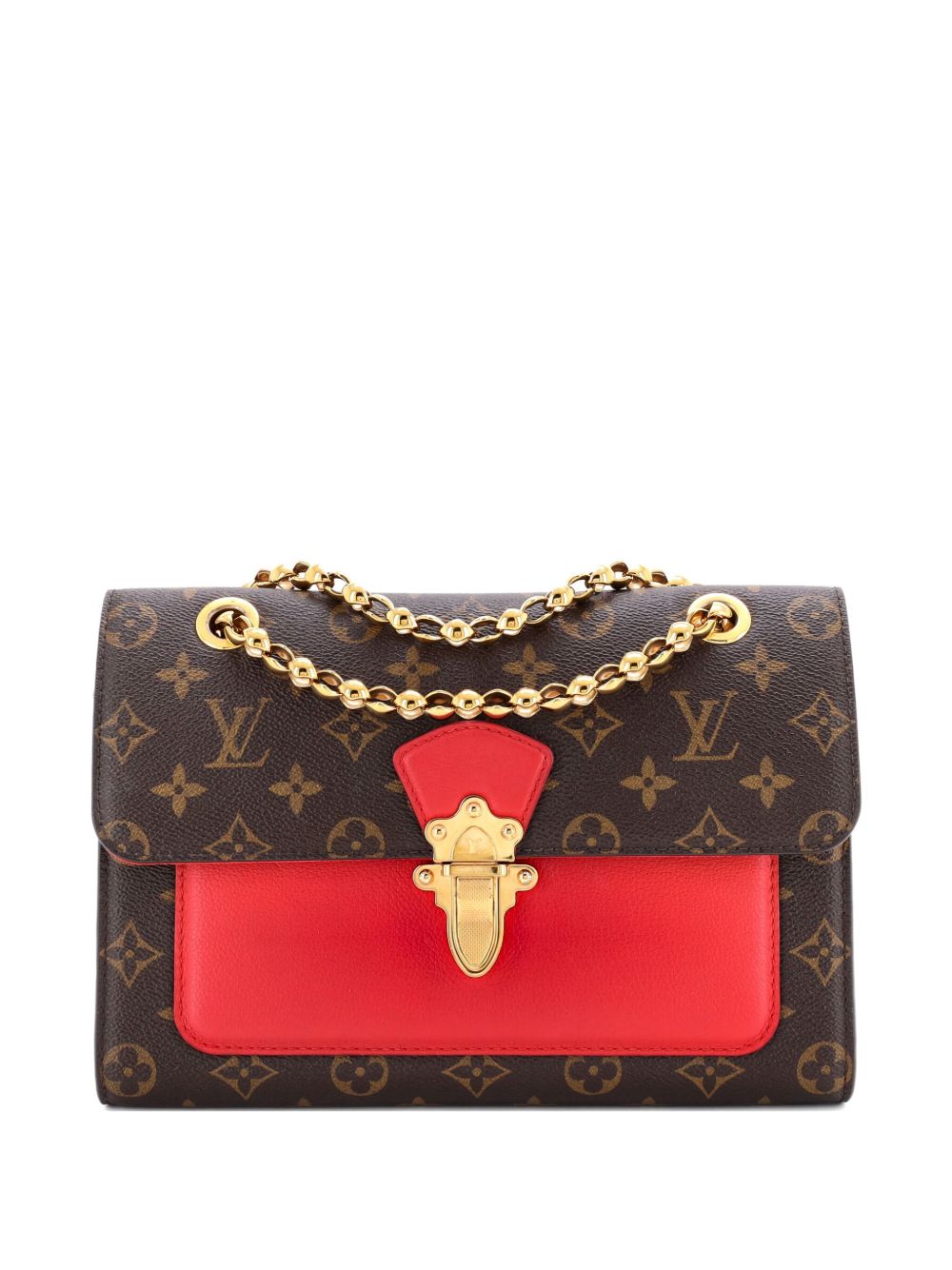 Victoire Handbag Monogram Canvas and Leather shoulder bag