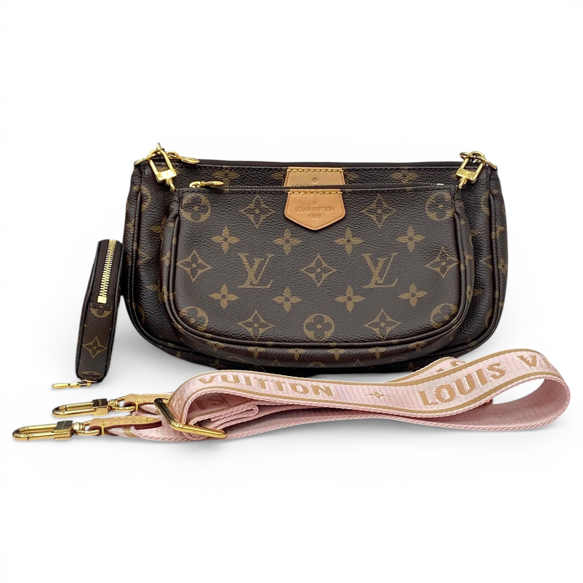Multi Pochette Accessoires leather handbag