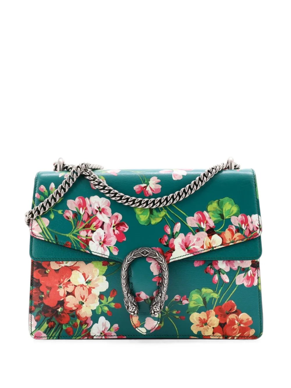Dionysus Bag Blooms Print Leather Medium shoulder bag