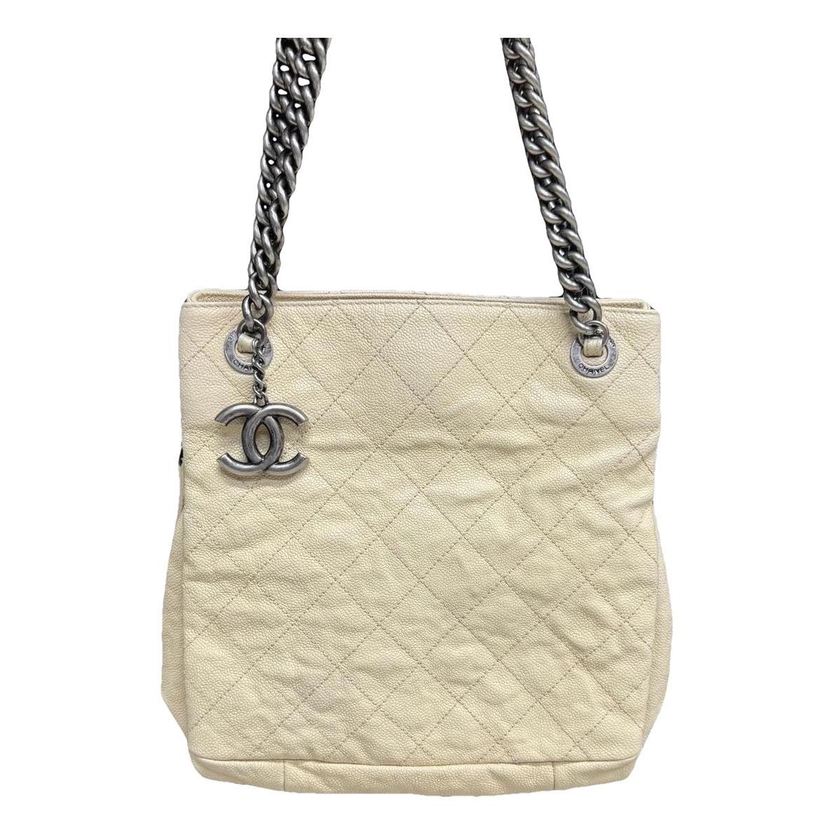 Leather tote