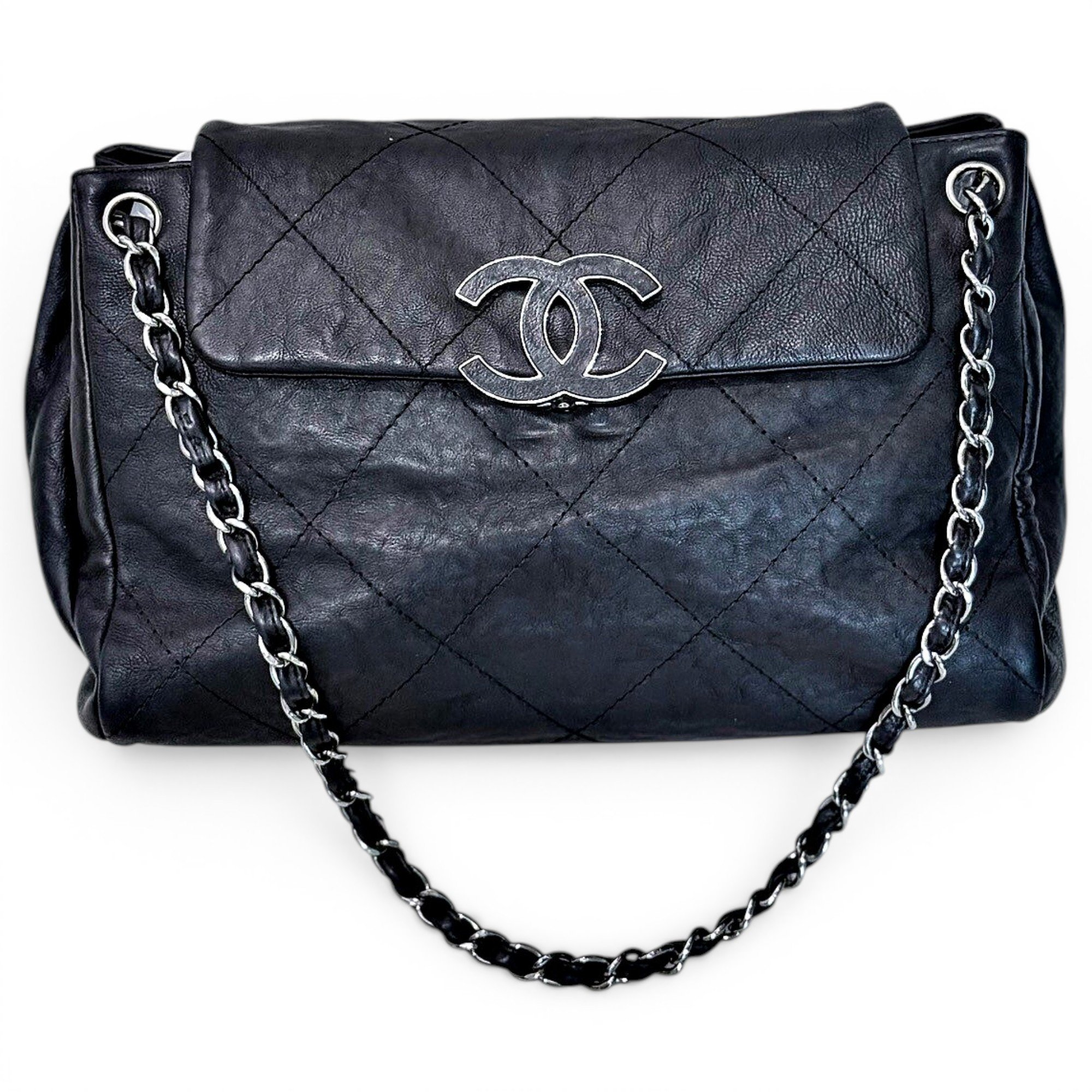 Leather handbag