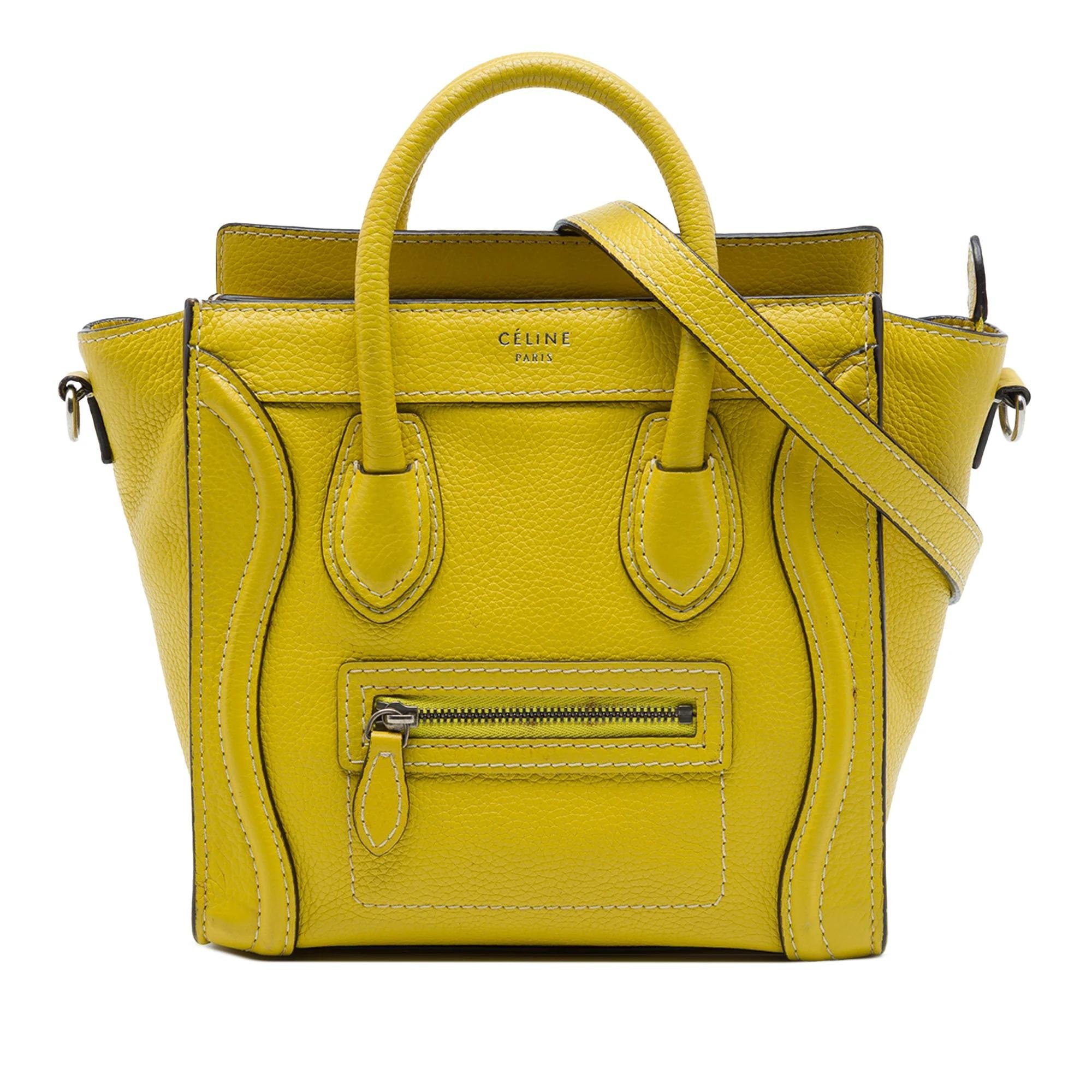 Luggage pony-style calfskin handbag