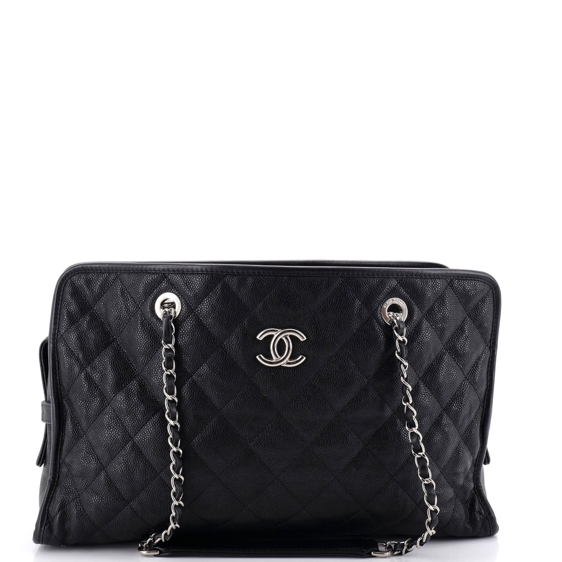 Leather tote