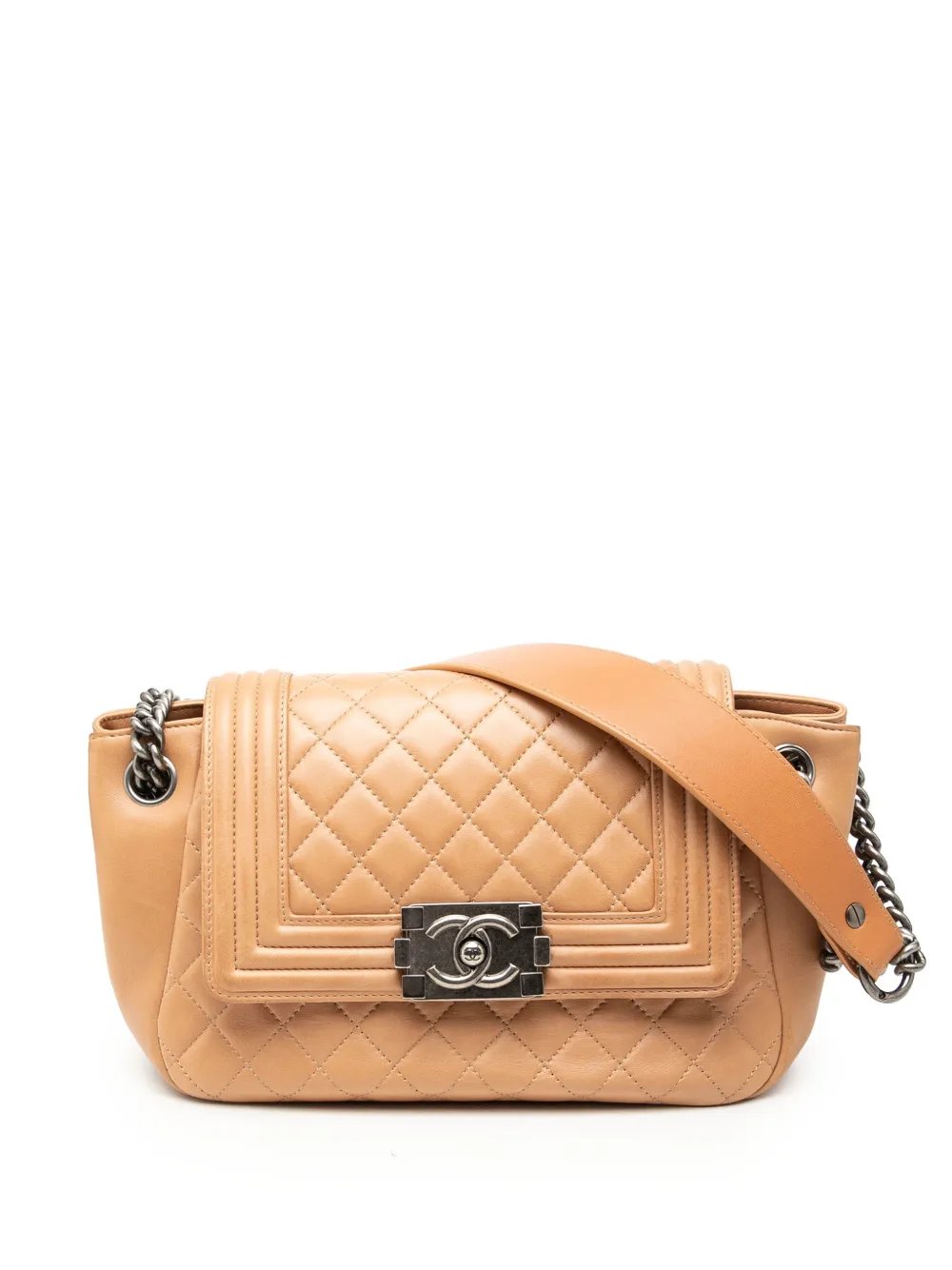 2012 Quilted Lambskin Accordion Boy Flap shoulder bag