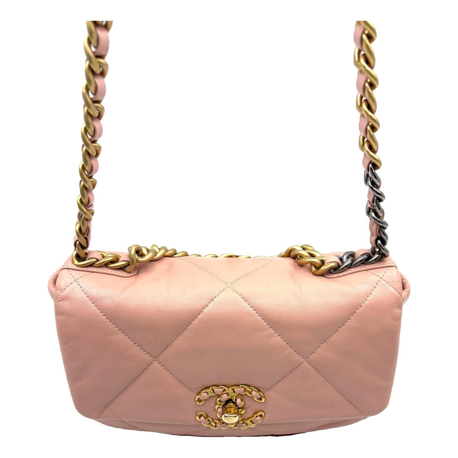 Chanel 19 leather handbag