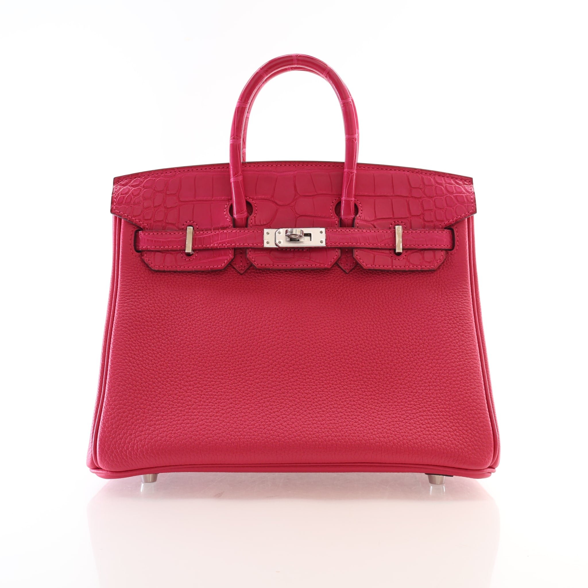 Hermes Hermes Framboise Togo Touch Birkin 25