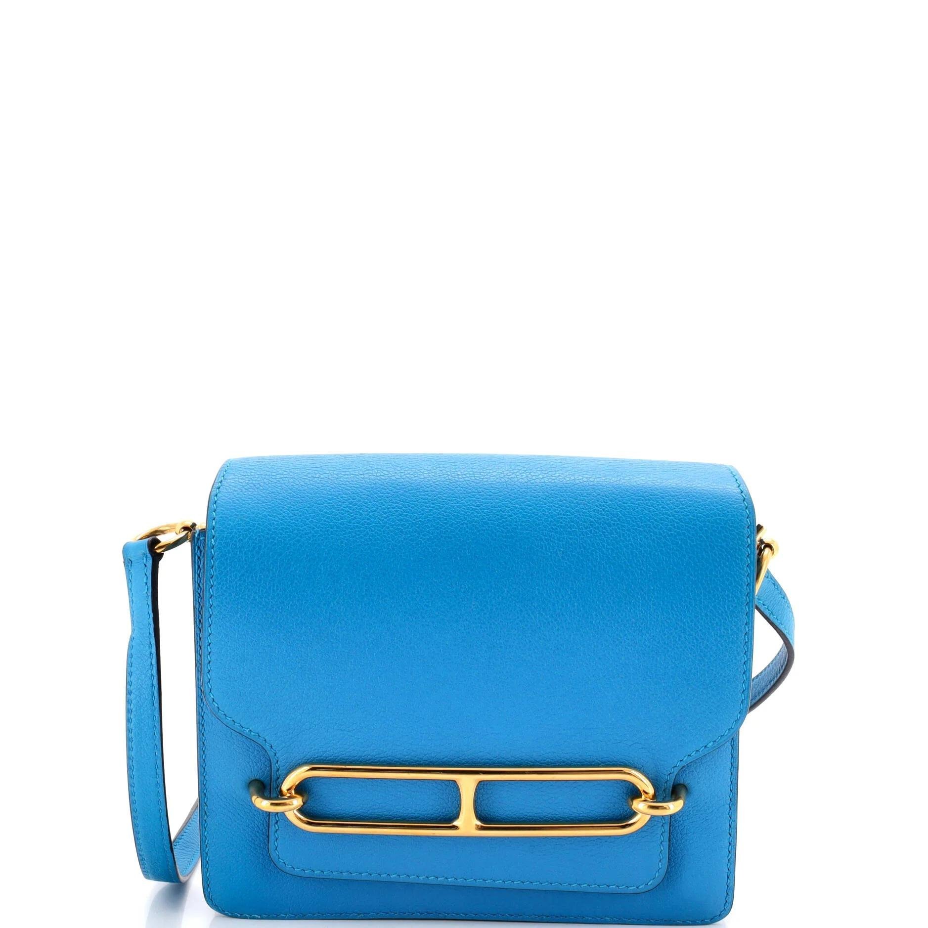 Roulis leather crossbody bag