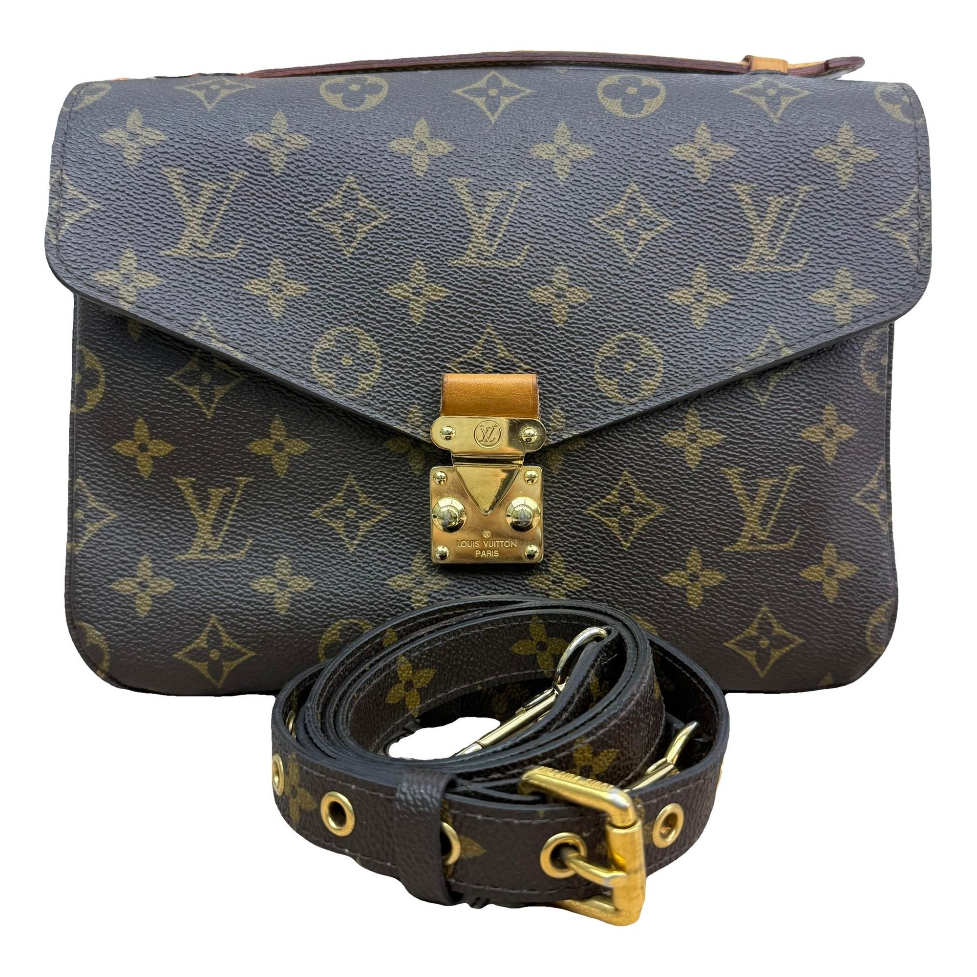 Metis leather handbag