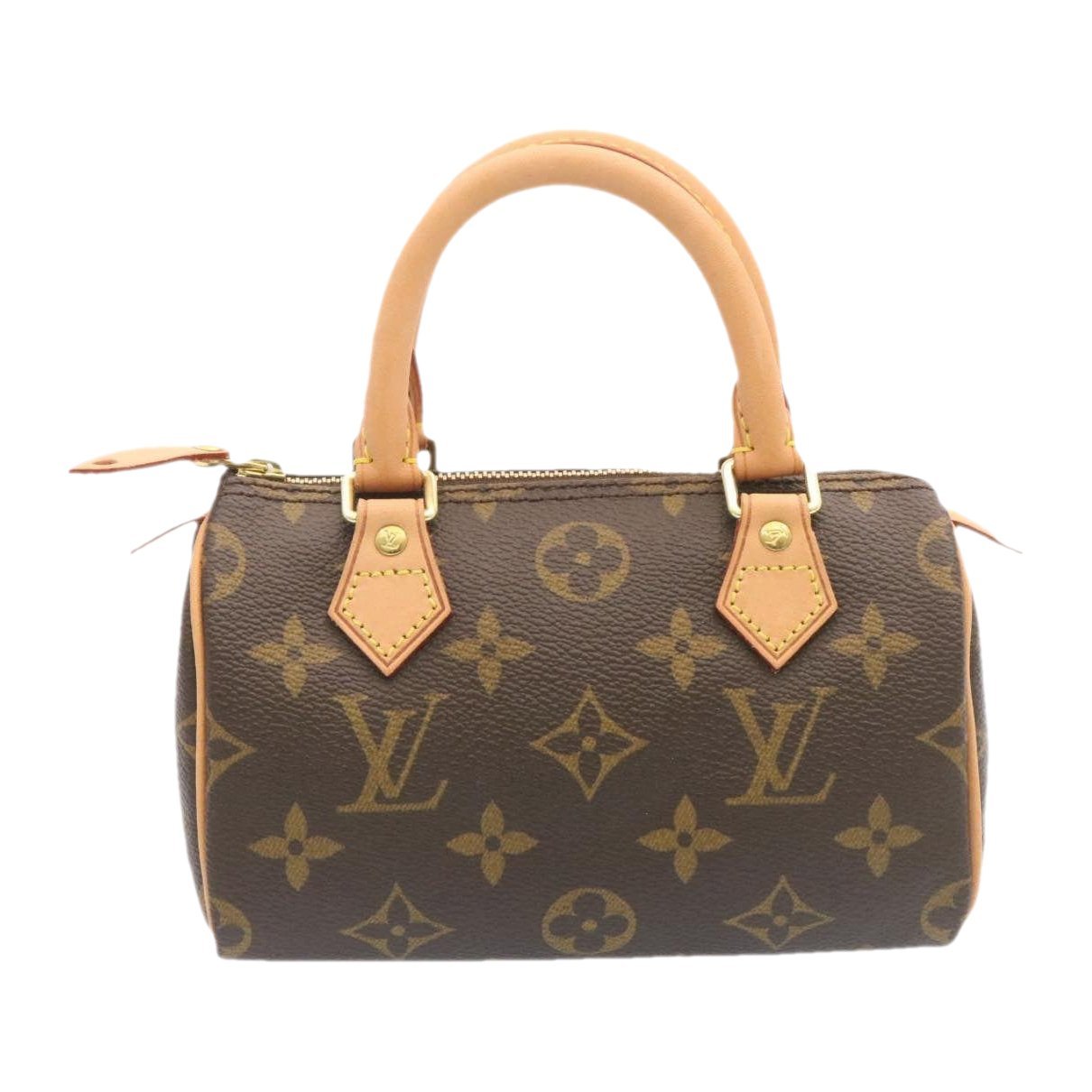Speedy leather handbag