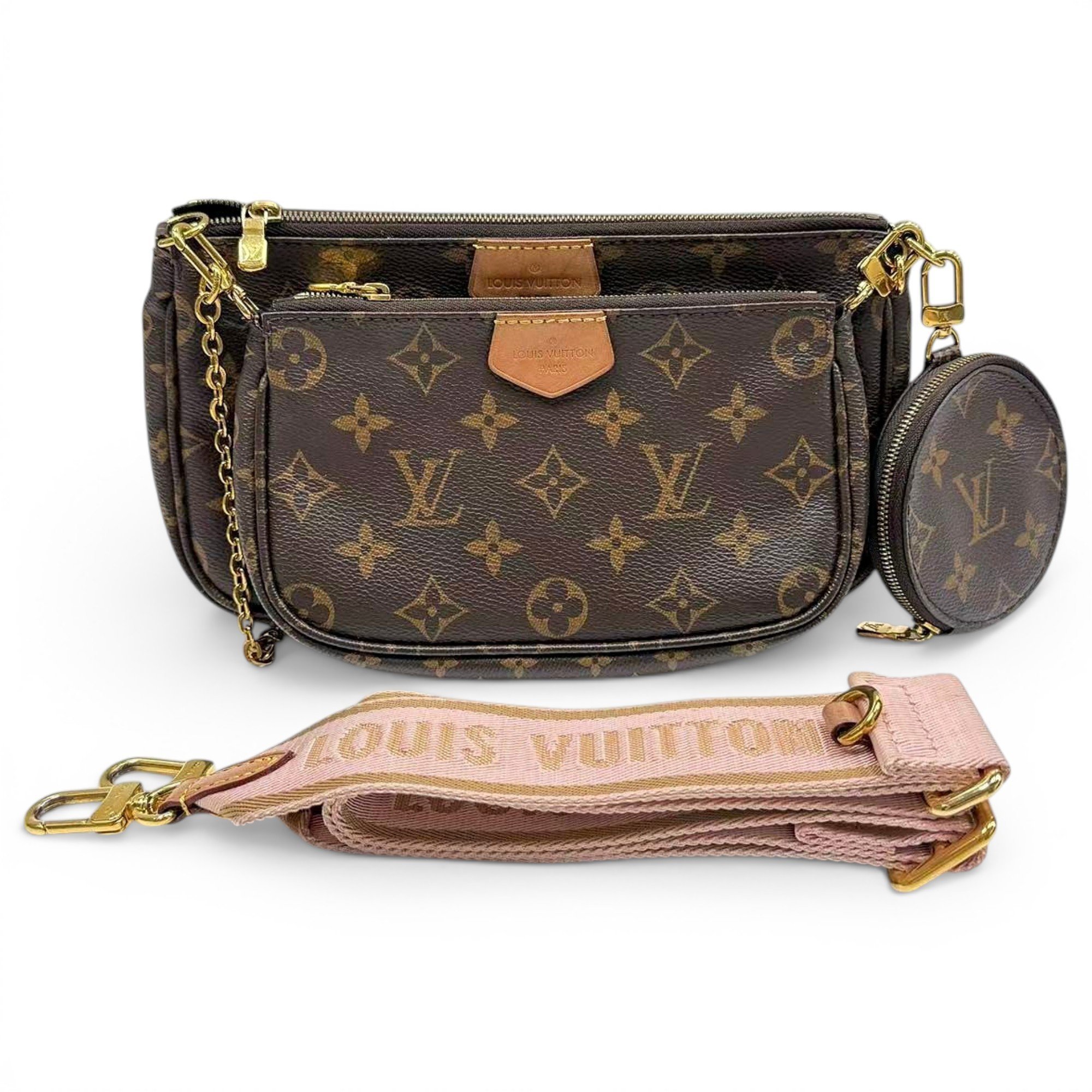 Multi Pochette Accessoires leather crossbody bag