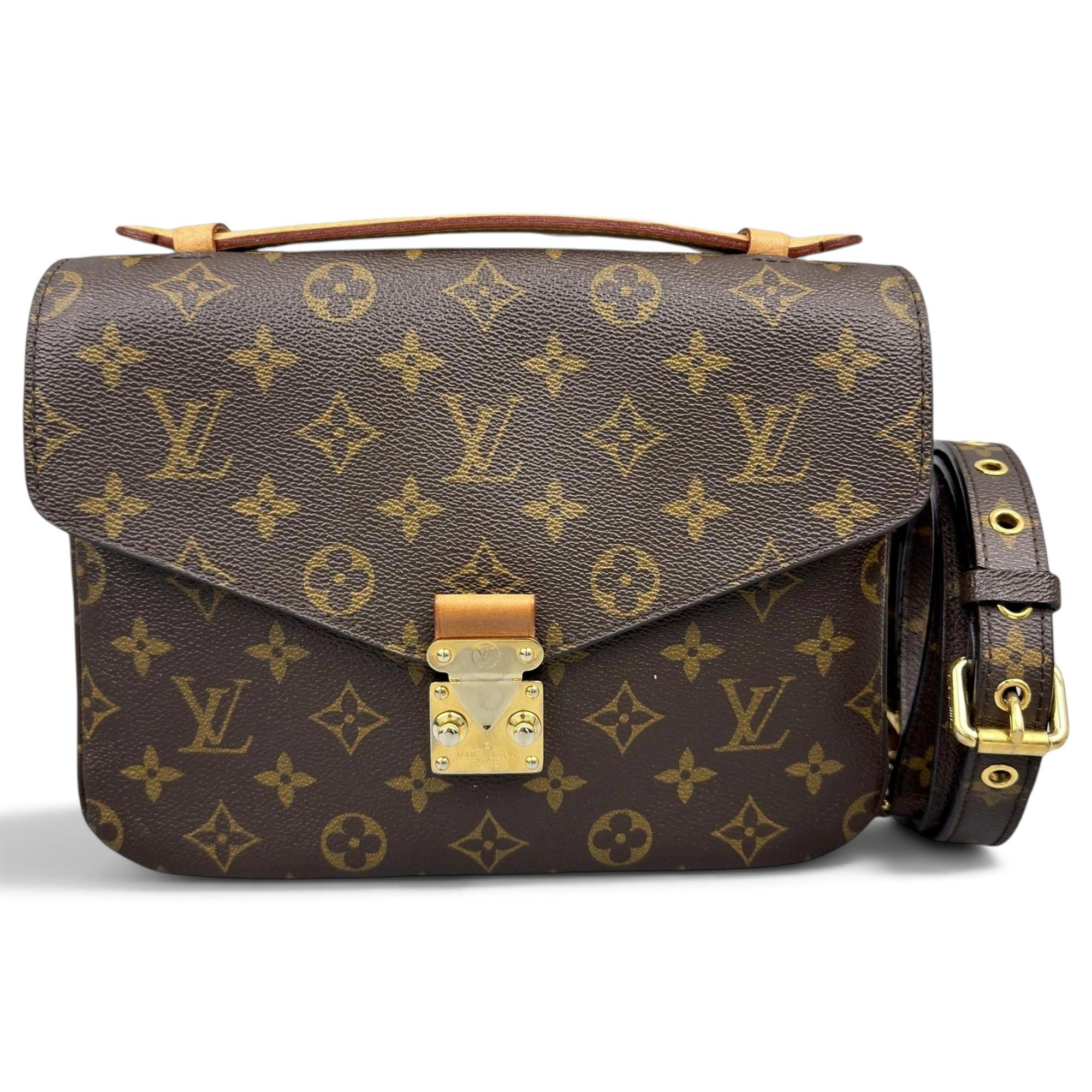 Metis leather handbag