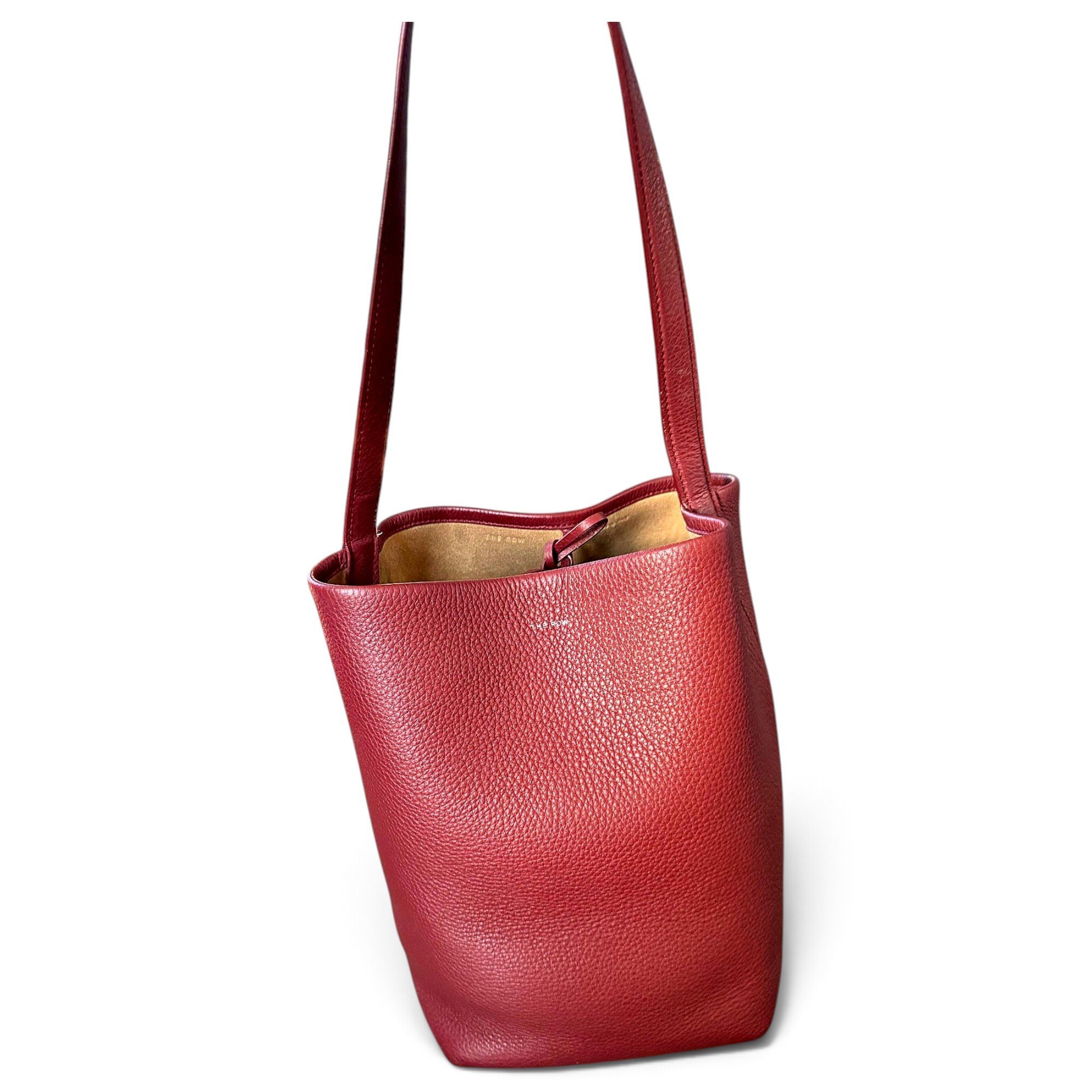 The Row Park N/S leather handbag
