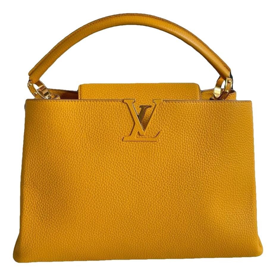 Capucines leather handbag