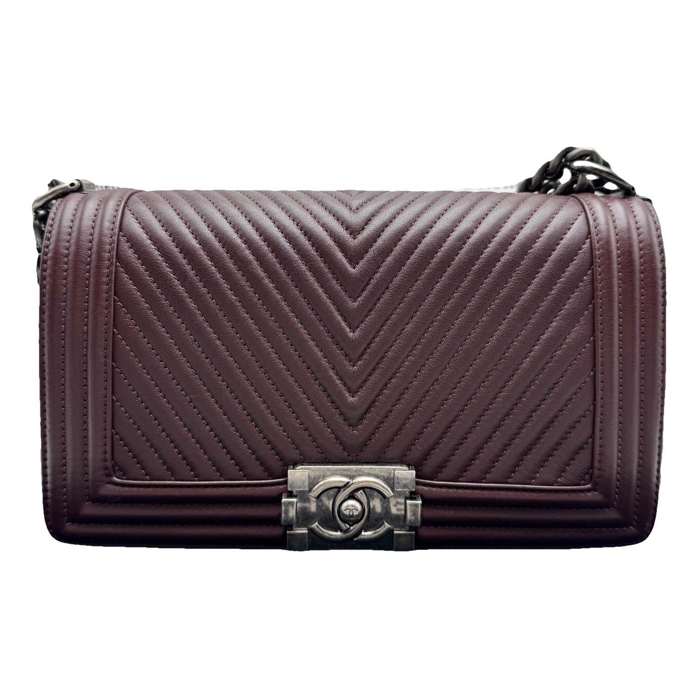 Boy leather crossbody bag