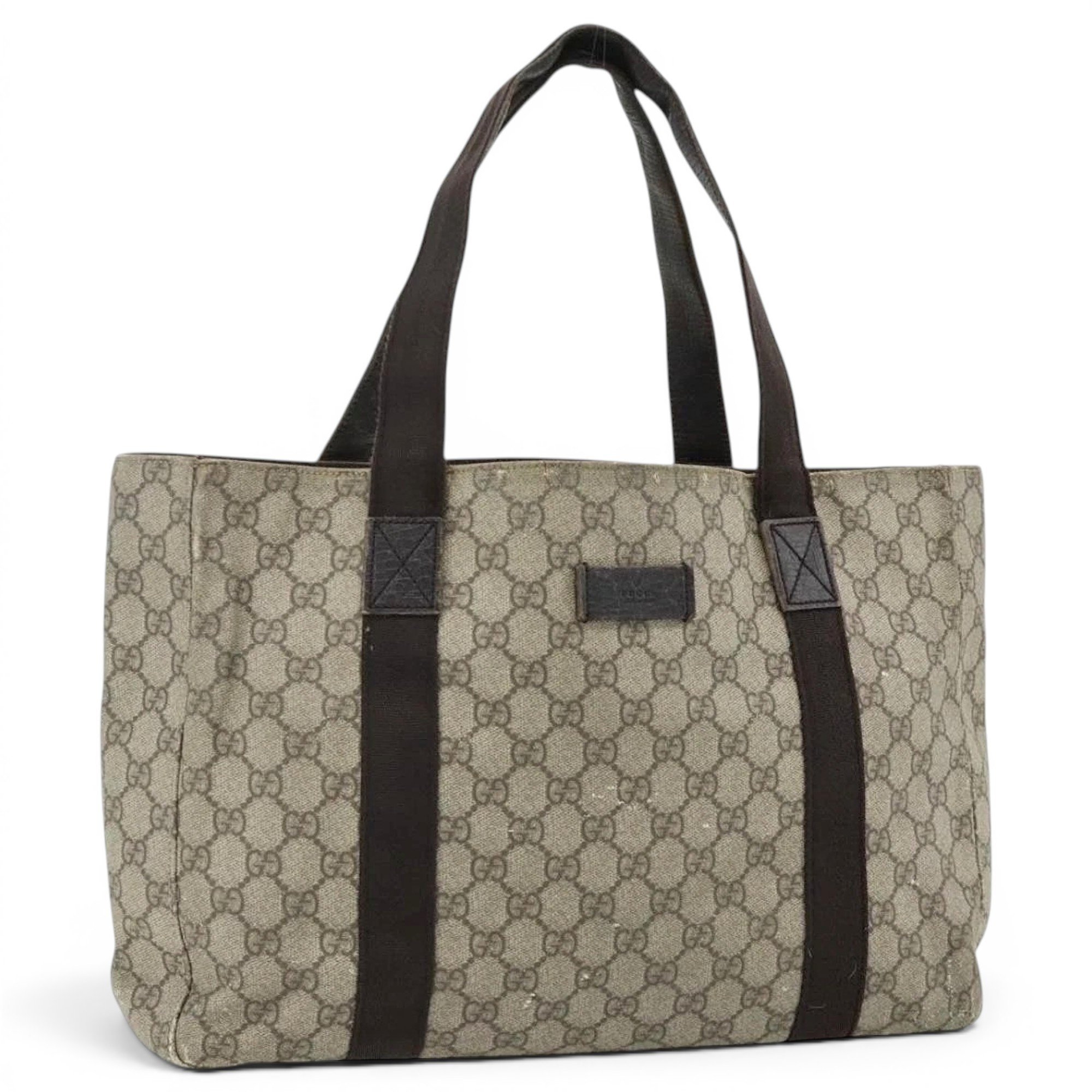 Leather tote