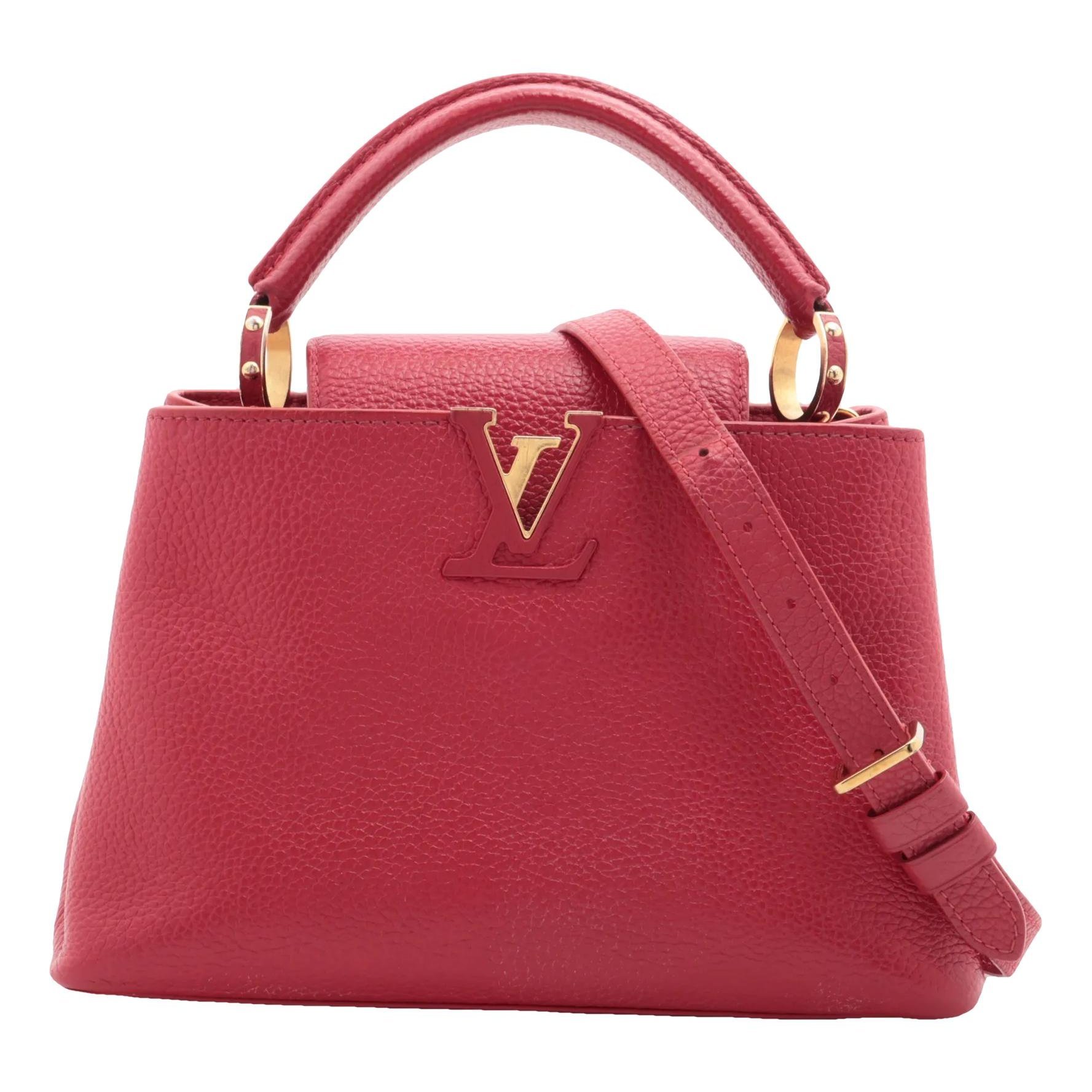 Capucines leather handbag
