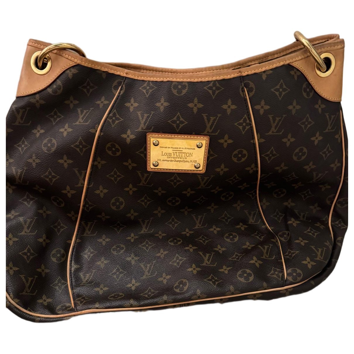 Galliera leather handbag