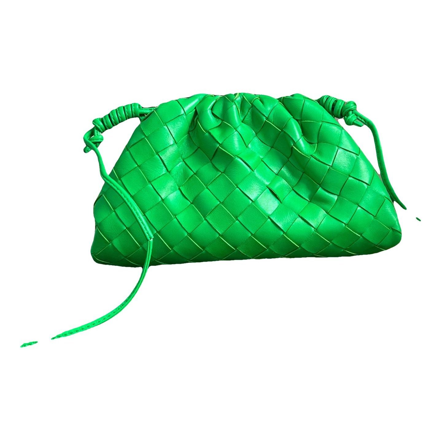 Pouch leather crossbody bag