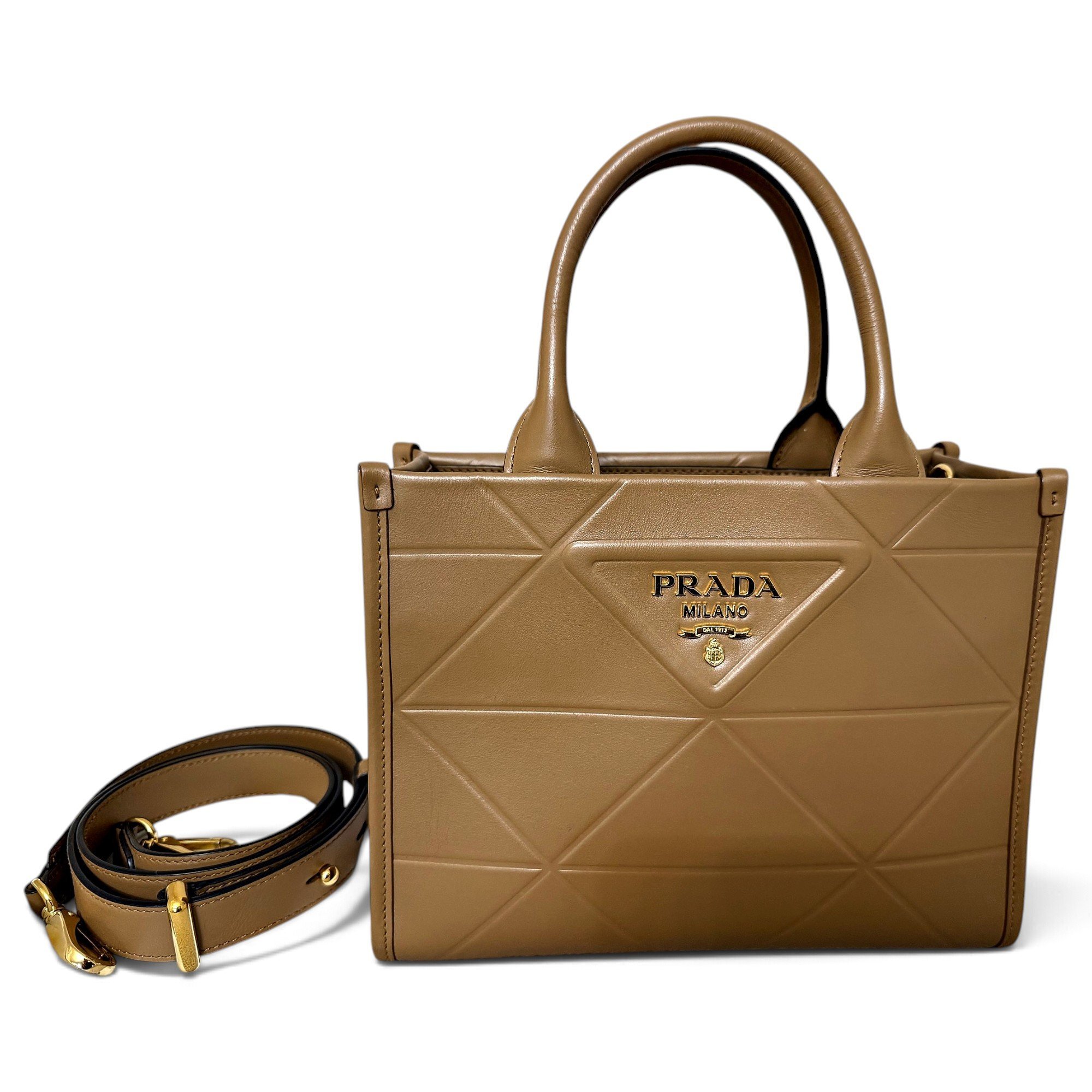 Leather tote
